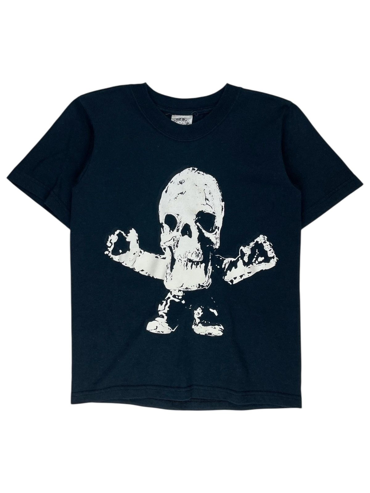 Chrome Hearts Vintage Foti Skull Baby Cropped Tshirt