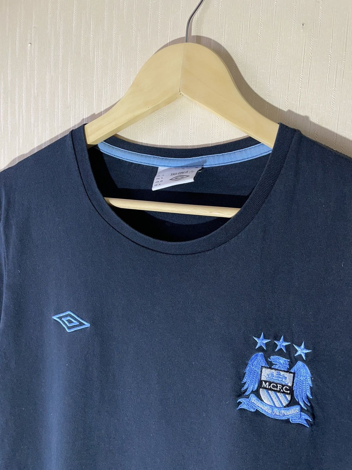 Other Umbro Manchester City blokecore soccer T shirt Size US XL / EU 56 / 4 - 3 Thumbnail