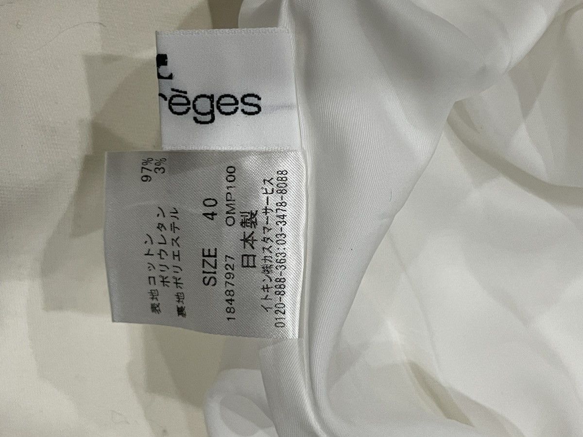 Courreges Courreges white Mini Dress Size S / US 4 / IT 40 - 3 Thumbnail