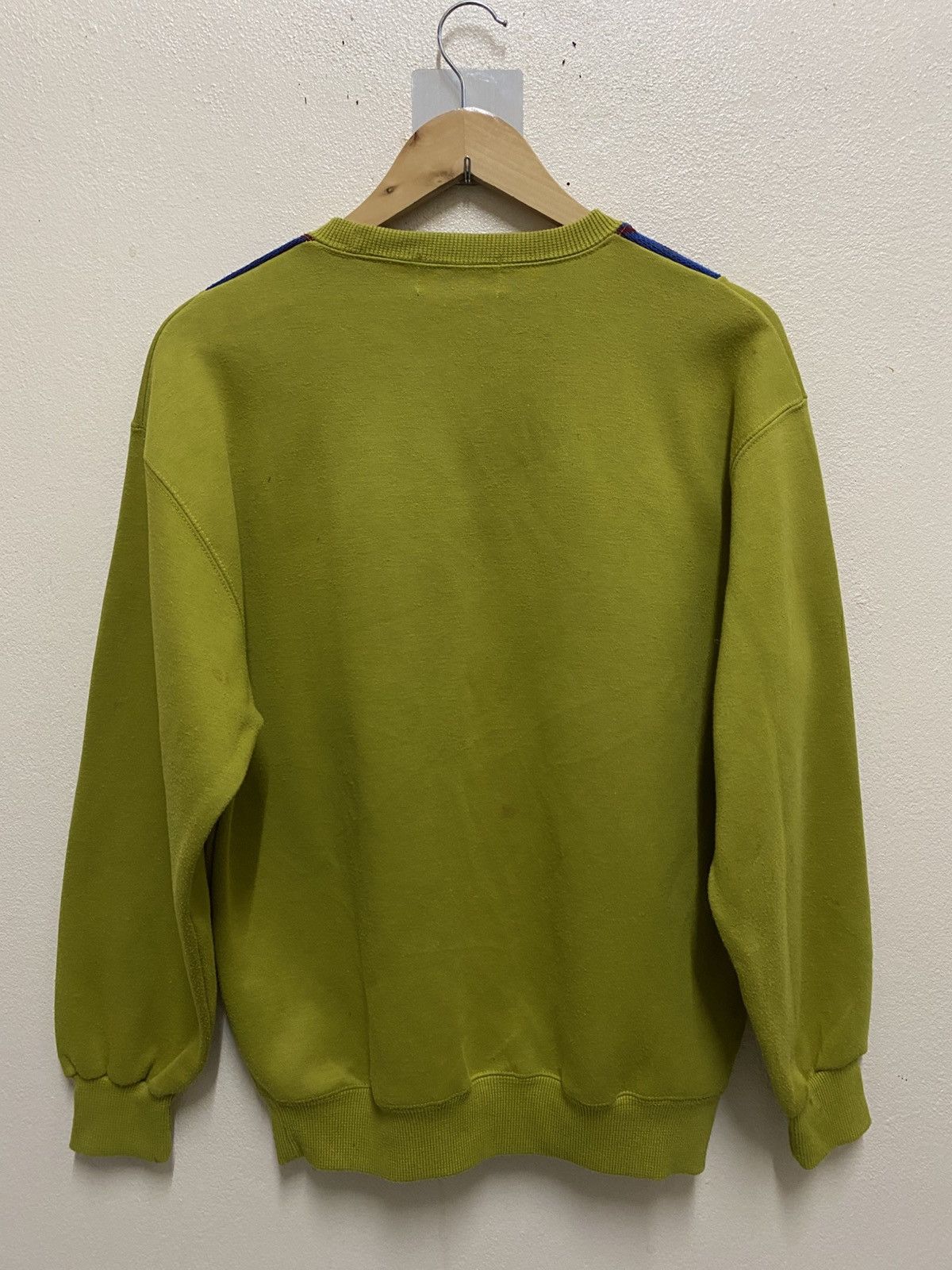 Vintage Vtg Gianni Valentino Sweatshirt Size US L / EU 52-54 / 3 - 3 Thumbnail