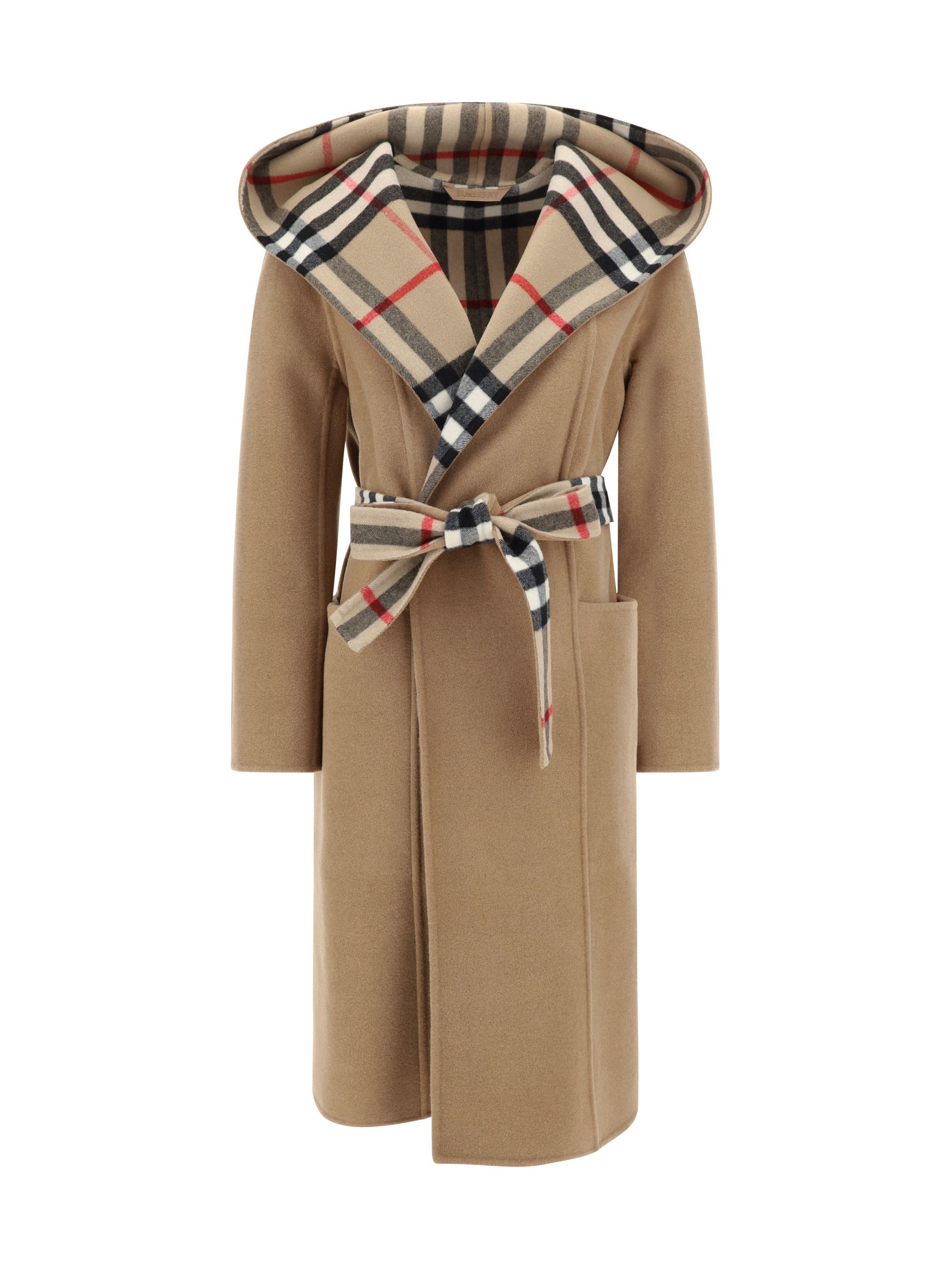 image of Burberry Rydechk Reversible Coat, Women's (Size XS)