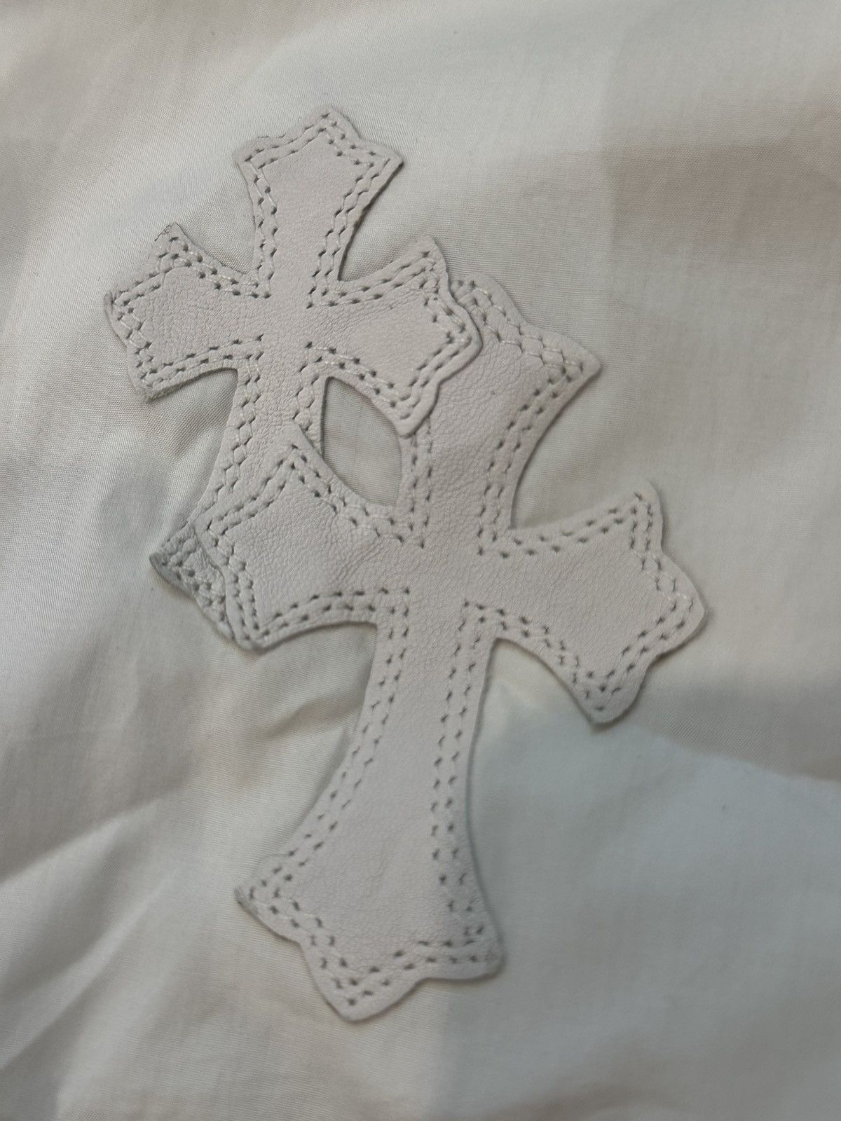 Chrome Hearts 23 cross patches shirt rhodium button shirt Size US L / EU 52-54 / 3 - 3 Thumbnail