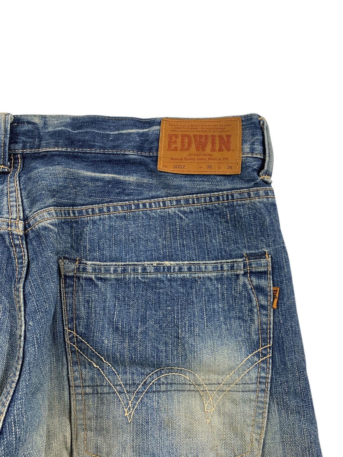 Kapital 36x34 Edwin Rusty Selvedge jeans pants Size US 36 / EU 52 - 9 Thumbnail