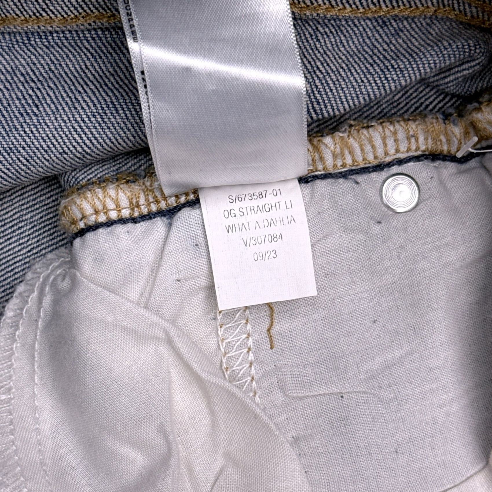 Old Navy Old Navy Jeans Womens 12P Petite High Rise Slim 5-Pocket Blue Denim Vintage No N/A Size 34" / US 12 / IT 48 - 7 Thumbnail