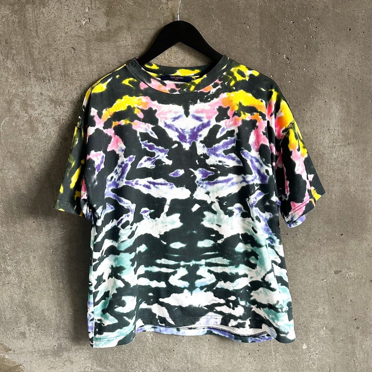 Louis Vuitton SS19 Plain Rainbow Tie-Dye T-Shirt Size US M / EU 48-50 / 2 - 3 Thumbnail