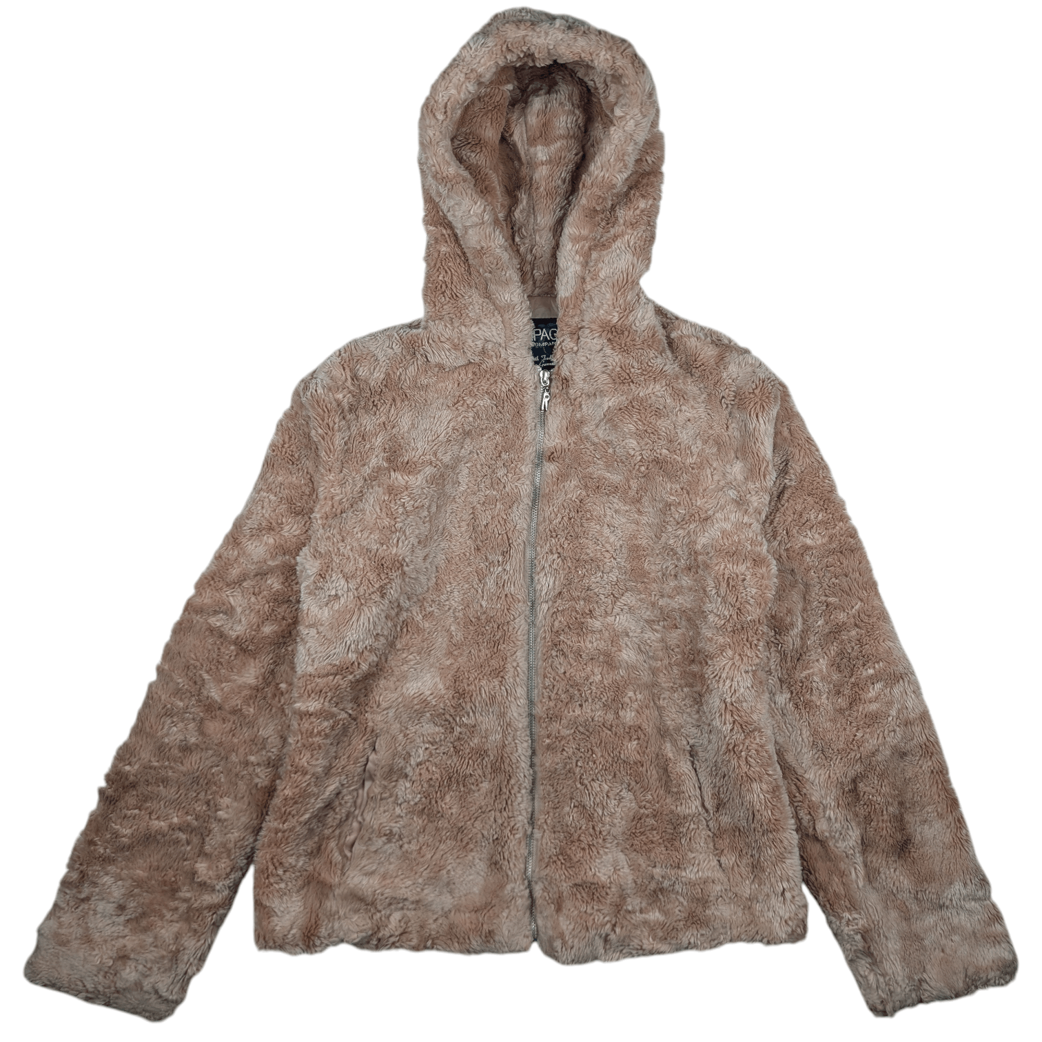 Japanese Brand RAMPAGE JEAN Japan Fluffy Fleece Hoodie Jacket Size S / US 4 / IT 40 - 2 Thumbnail