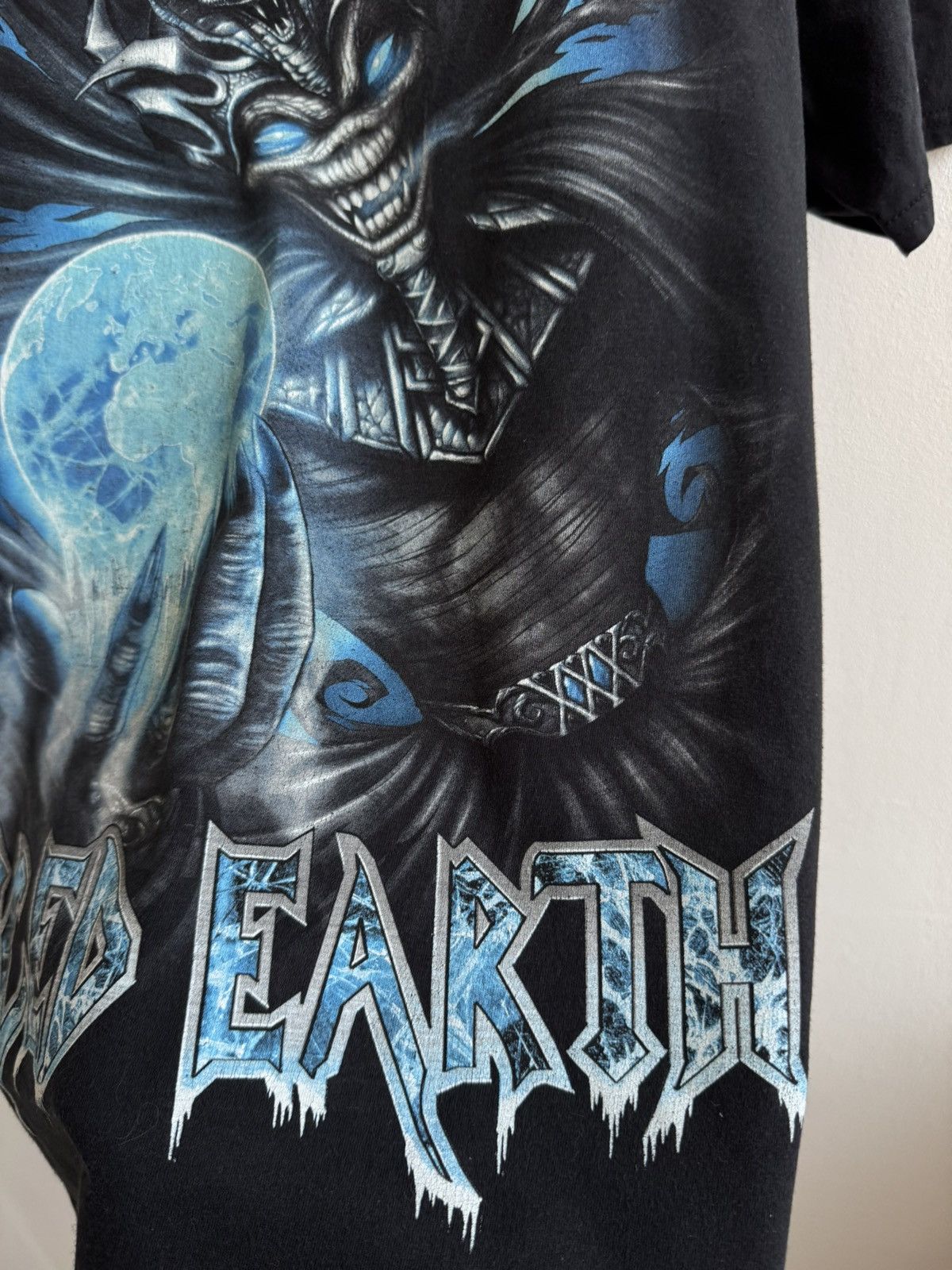Gildan Iced Earth T Shirt Tee 30th Aniversary Heavy Metal Rock Band Size US L / EU 52-54 / 3 - 7 Thumbnail