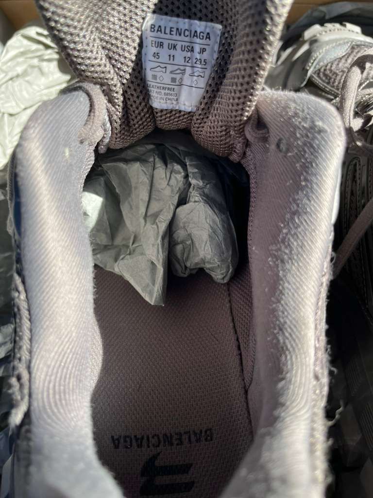 Balenciaga CC30 Bouncer Oversized Sneakers in Grey Size US 12 / EU 45 - 7 Thumbnail