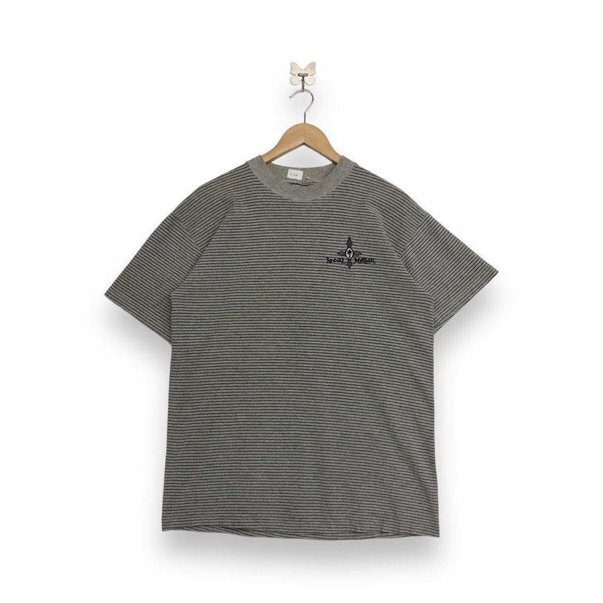 Vintage Vintage Local Motion Surfing Small Logo Stripe Tshirt Size US L / EU 52-54 / 3 - 1 Thumbnail
