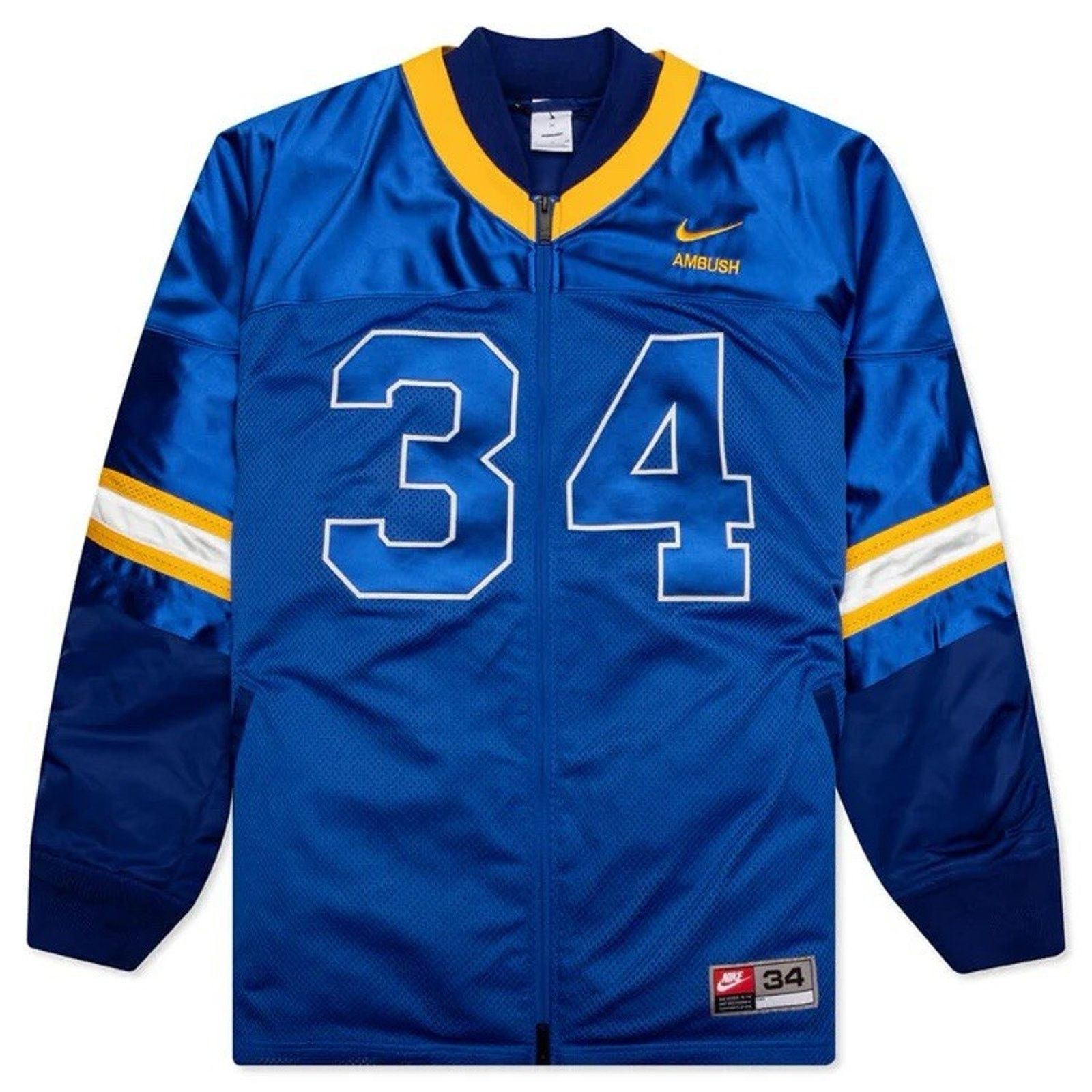 Nike Nike x AMBUSH Football Jacket Deep Royal Blue Size US S / EU 44-46 / 1 - 1 Thumbnail