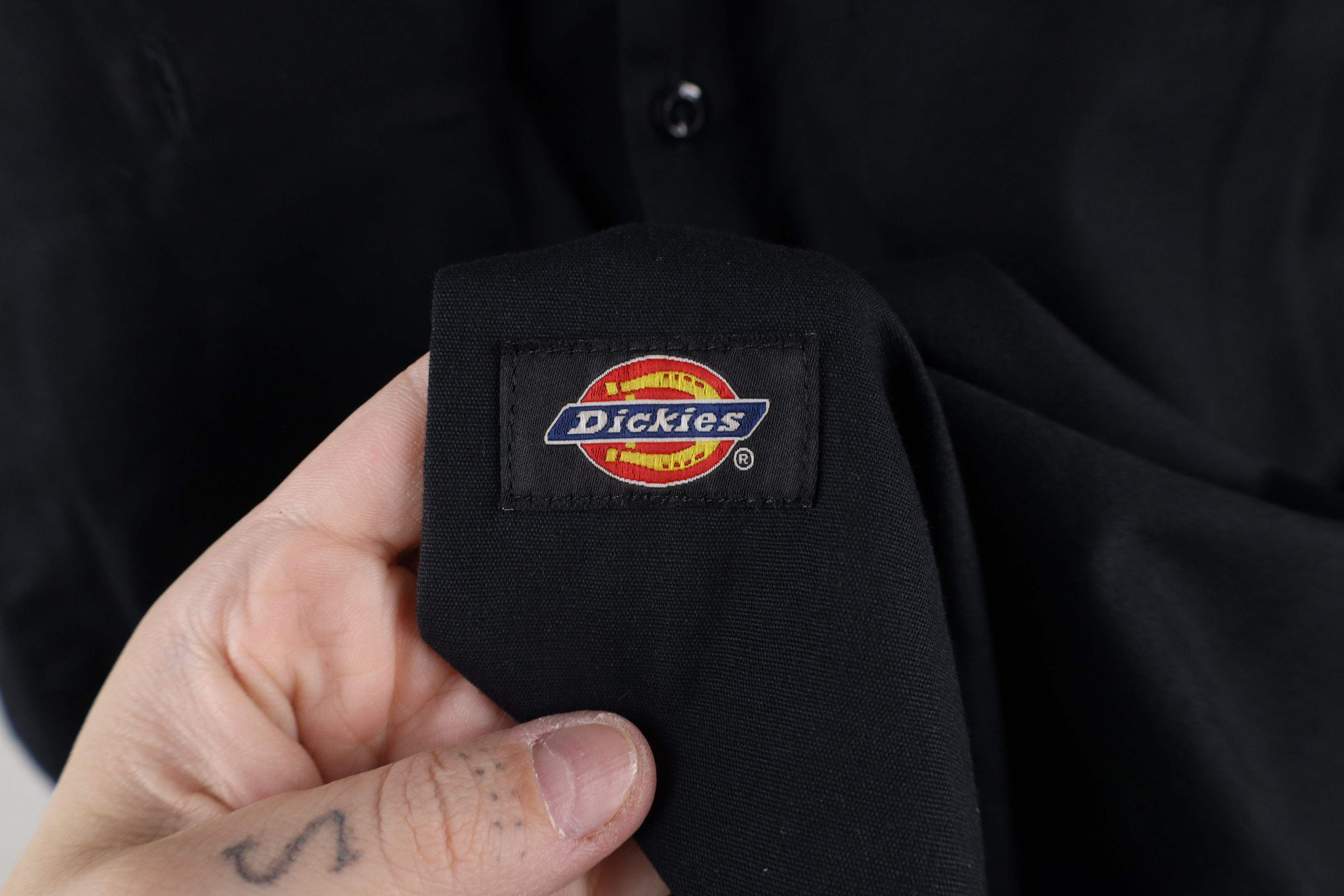 Dickies × Vintage Vintage Dickies Heads Brewery Collared Button Shirt Black Size US S / EU 44-46 / 1 - 7 Thumbnail