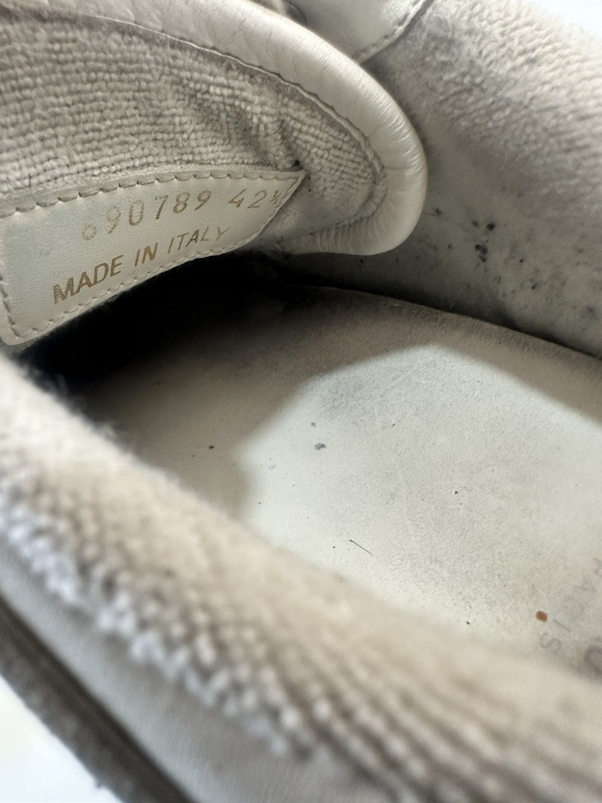 Saint Laurent Paris Saint Laurent White Leather SL/61 Sneakers Size 42.5 EU Size US 9.5 / EU 42-43 - 8 Thumbnail