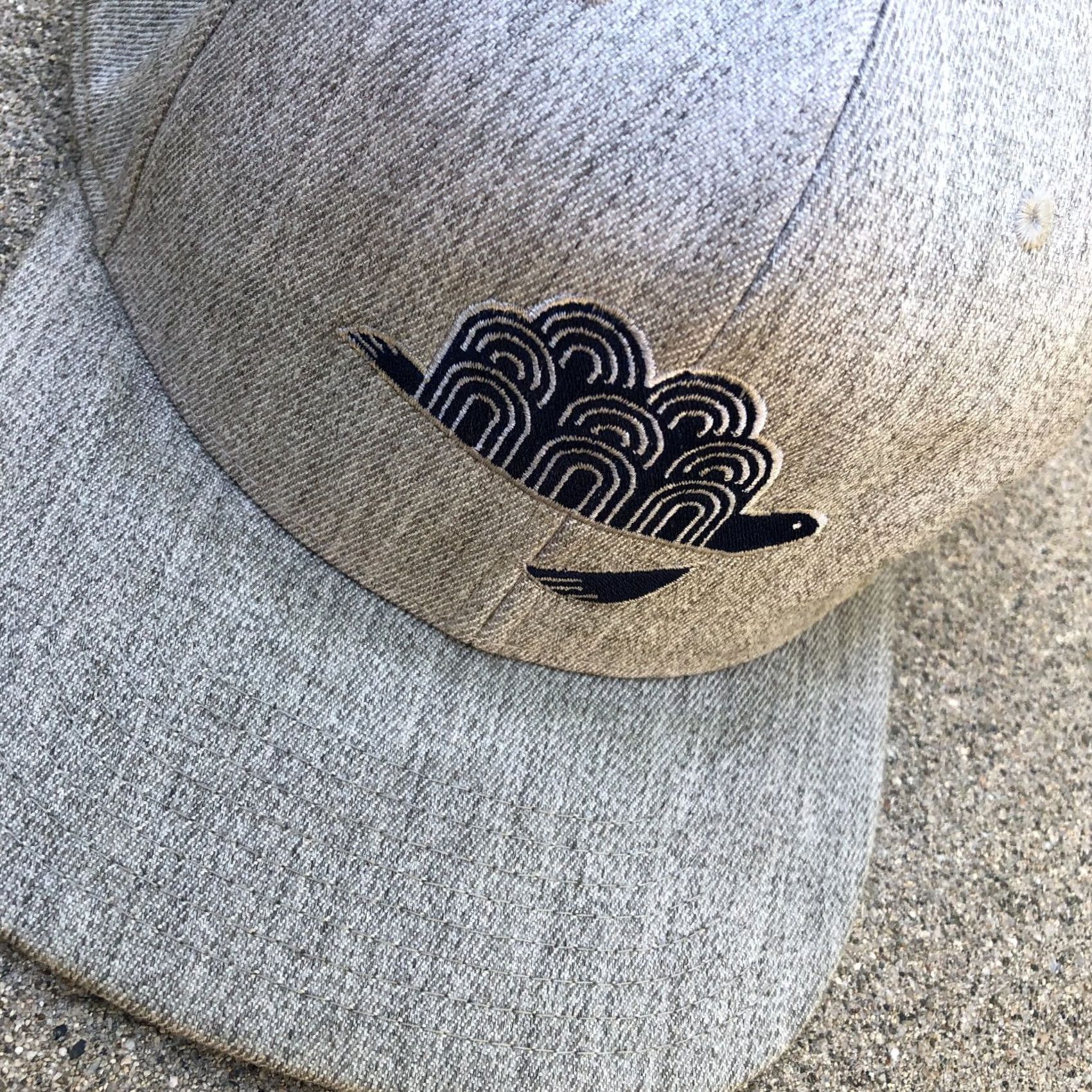 Vintage YUPOONG Brazen Hazen Kona Coffee Grey Wool Blend Snapback Hat Men's One Size Grey Wool Blend Cap Size ONE SIZE - 2 Thumbnail
