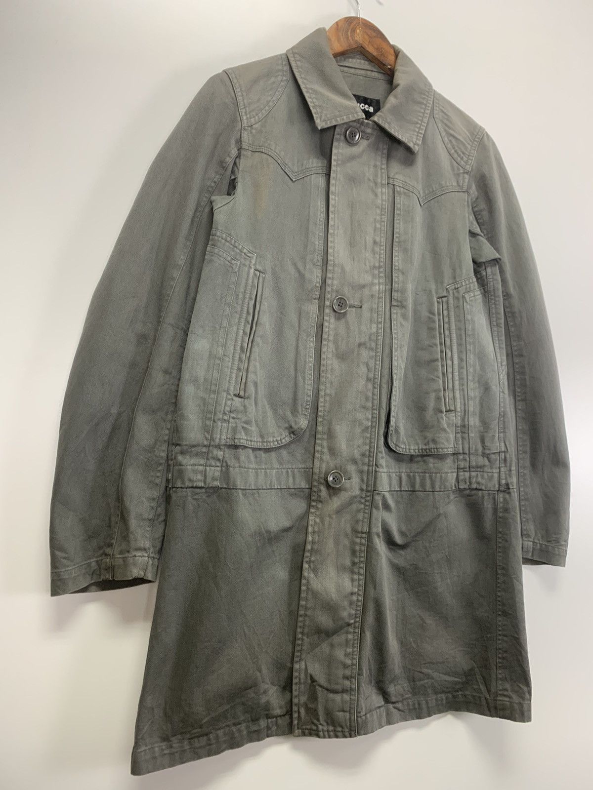 Designer × Issey Miyake × Zucca Vintage Zucca cotton jacket Size US M / EU 48-50 / 2 - 6 Thumbnail