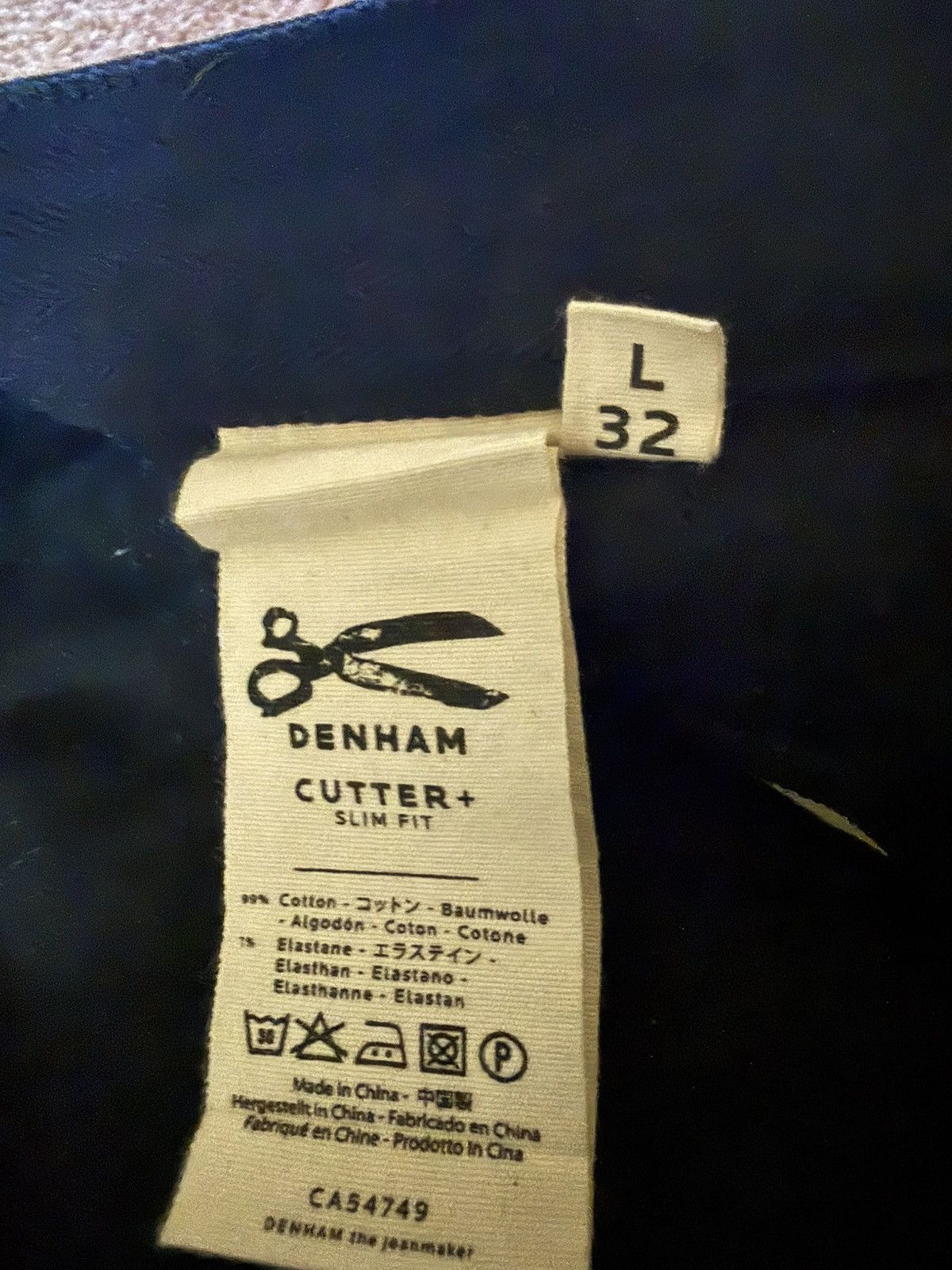 DENHAM DENHAM waxed denim jeans in black Size US 32 / EU 48 - 5 Thumbnail