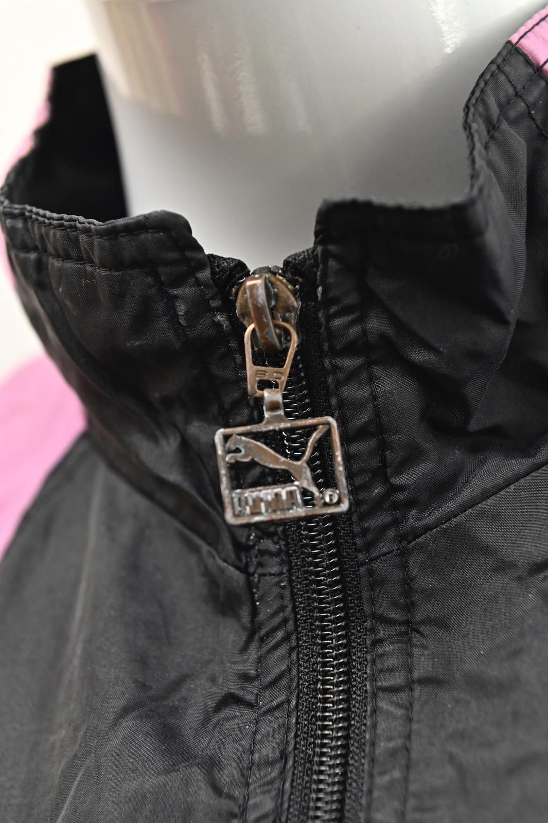 Puma Puma Vintage Sports Jacket Black Pink Womens Size S Size S / US 4 / IT 40 - 6 Thumbnail