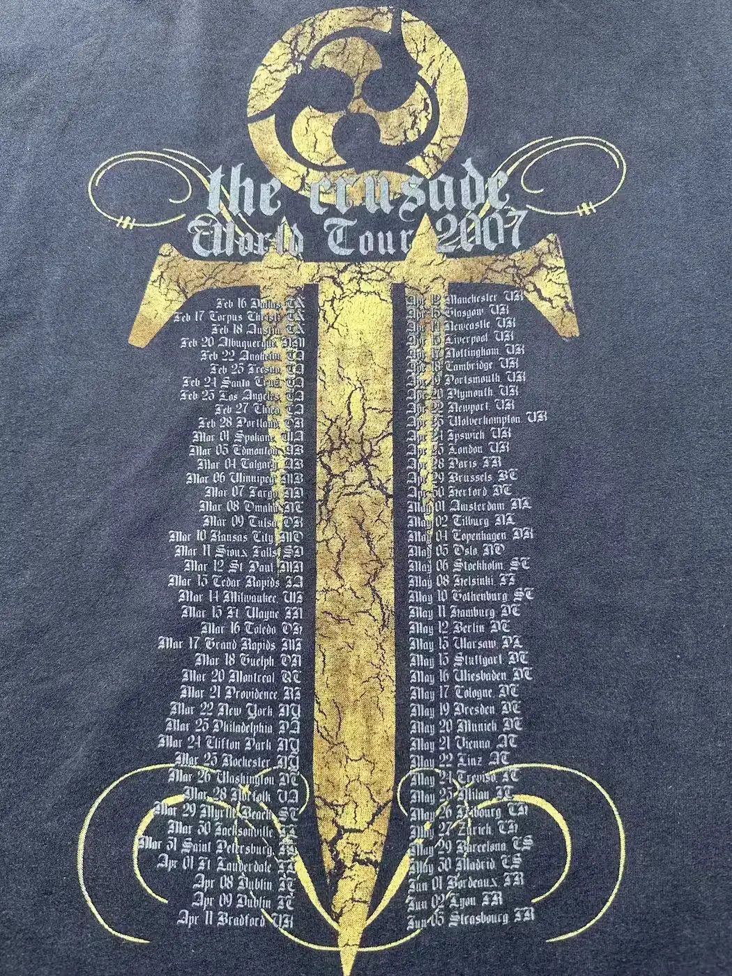 Band Tees Trivium 2008 Vintage T-Shirt (303) Size US L / EU 52-54 / 3 - 7 Thumbnail
