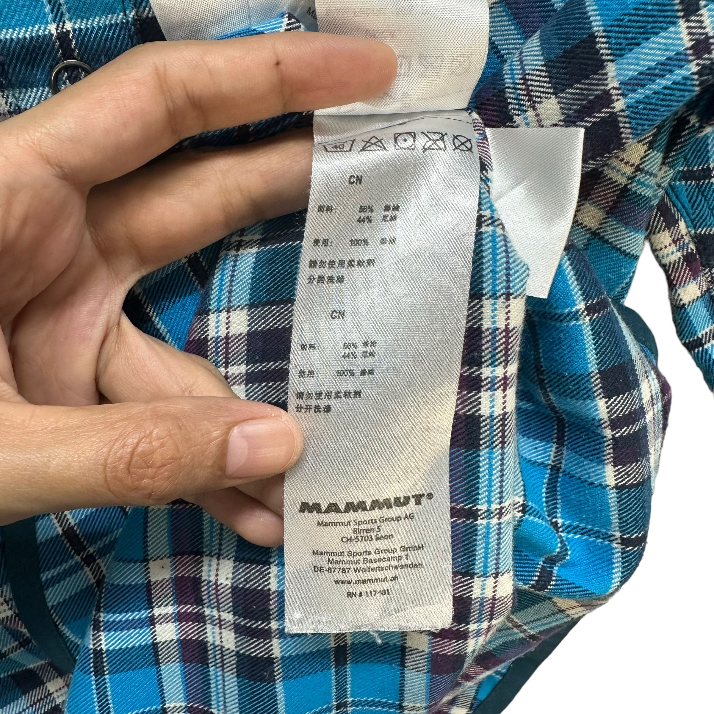Mammut MAMMUT CHECKED SHIRTS #7479-148 Size S / US 4 / IT 40 - 12 Thumbnail