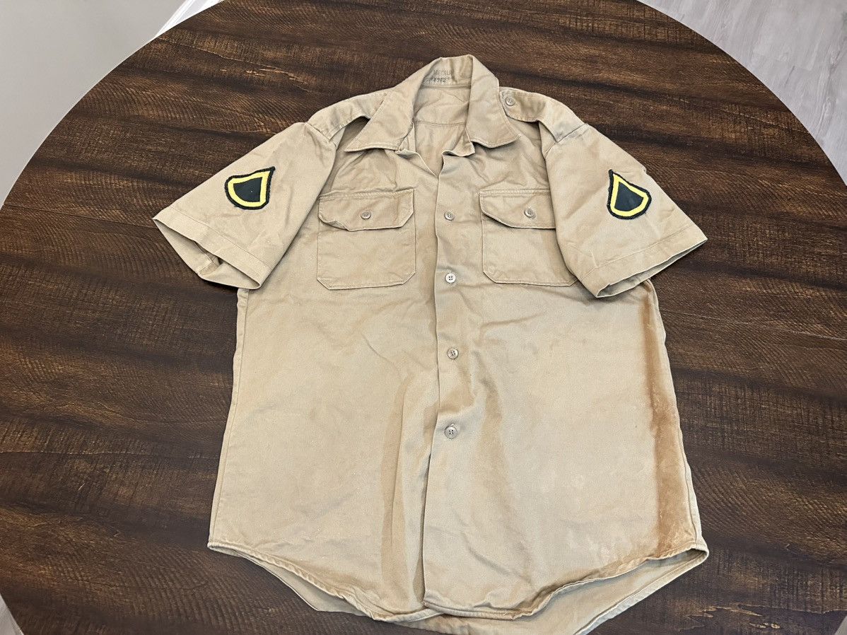 Other Vintage ‘70s Vietnam Military SS 1970’s US Army-Med-Staining Size US M / EU 48-50 / 2 - 1 Thumbnail