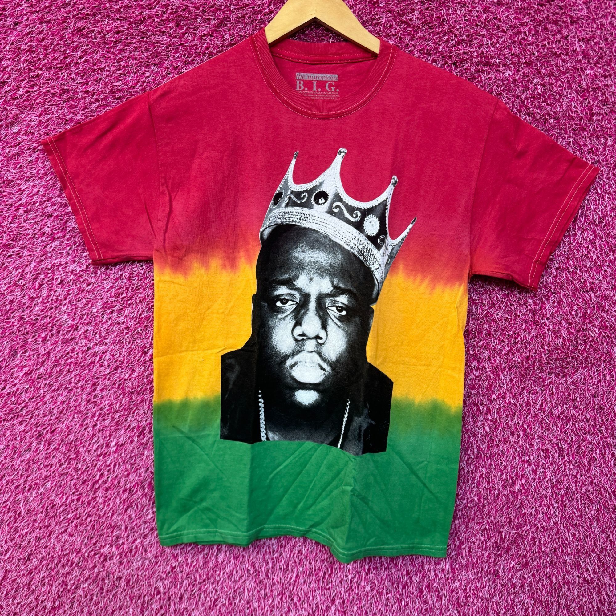 Rap Tees The Notorious BIG King of New York Rap Tricolor Dip-Dye M Size US M / EU 48-50 / 2 - 1 Thumbnail