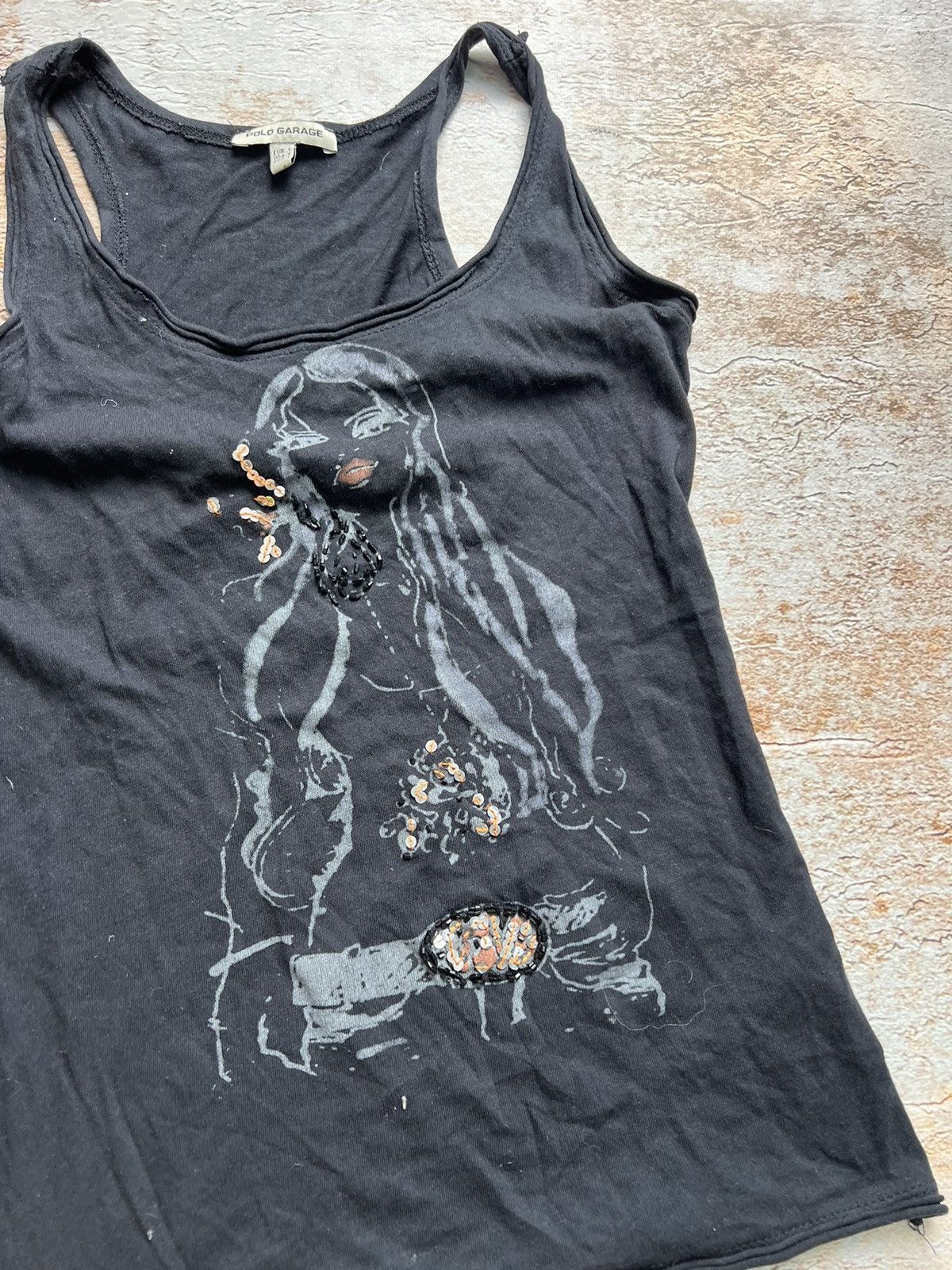 Vintage Polo Garage vintage tank top Size S / US 4 / IT 40 - 3 Thumbnail