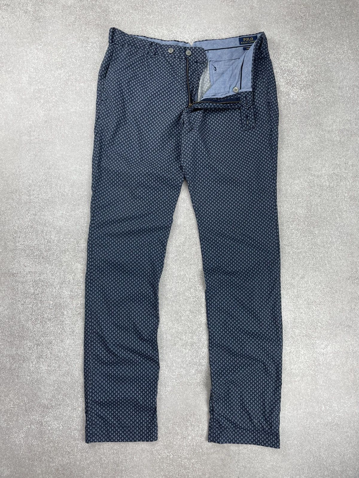 Designer × Polo Ralph Lauren × Ralph Lauren Polo Ralph Lauren Printed Chink Trousers Pants Size US 32 / EU 48 - 7 Thumbnail