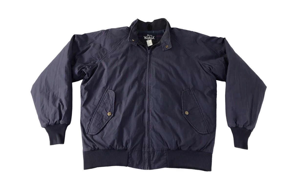 Vintage Vintage Wollrich Bomber Jacket Double Pocket Zipper Size US L / EU 52-54 / 3 - 1 Thumbnail