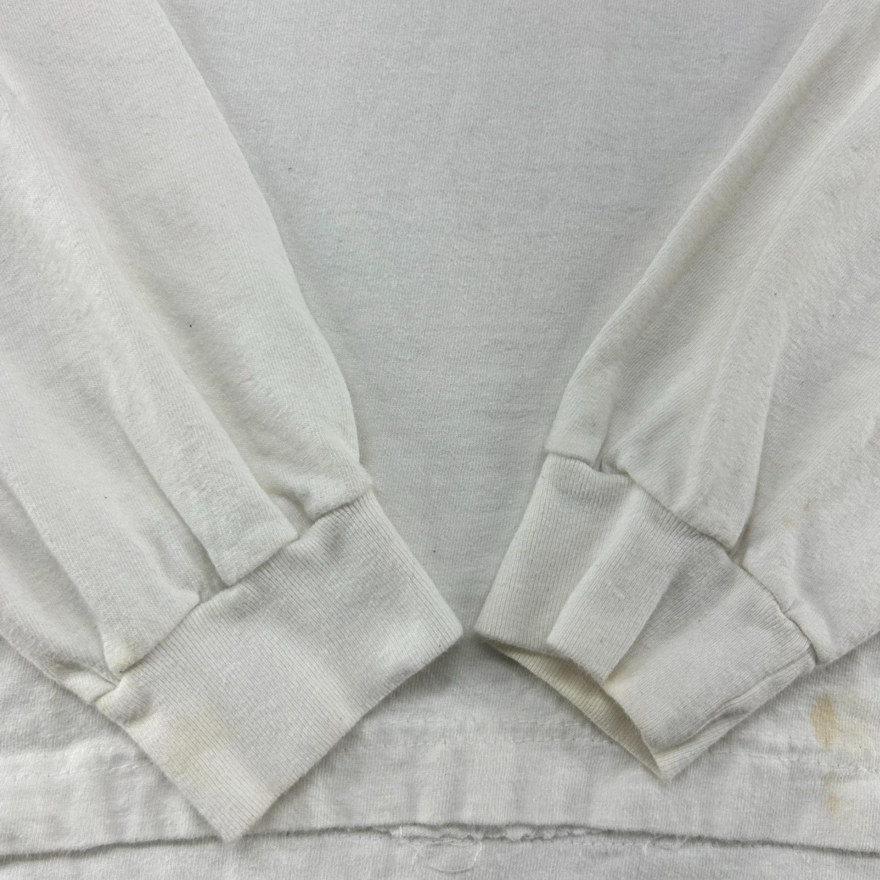 Hanes VINTAGE Desert Bar Nellie Saloon Shirt Womens M White 90s Crop Cowgirl Western Desert Bar Nellie Saloon Shirt Womens M White 90s Size M / US 6-8 / IT 42-44 - 4 Thumbnail