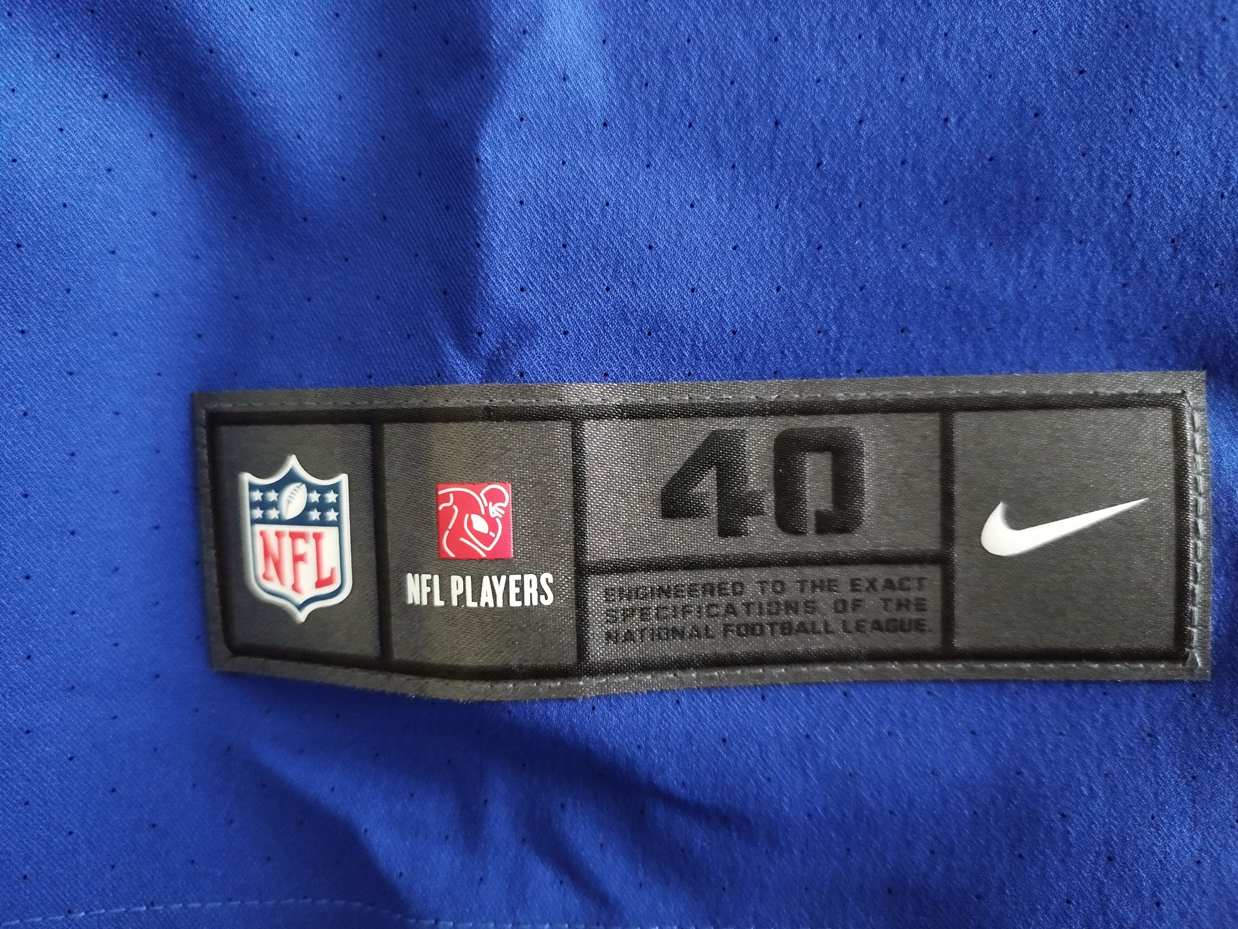 Nike Nike Josh Allen Royal Buffalo Bills Vapor F.U.S.E. Limited Size US M / EU 48-50 / 2 - 11 Thumbnail