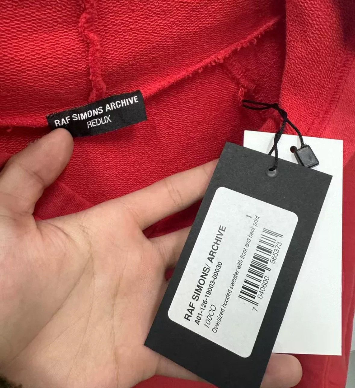 Raf Simons raf simons archive redux hoodie 2412-Nextarrow Size US S / EU 44-46 / 1 - 6 Thumbnail