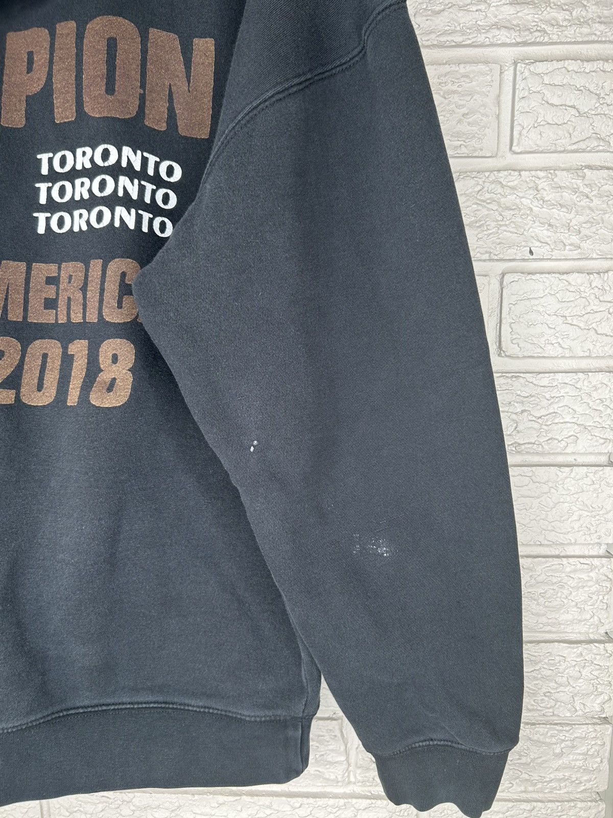 Drake Drake Scorpion 2018 Toronto Tour Faded Hoodie Size US XL / EU 56 / 4 - 6 Thumbnail