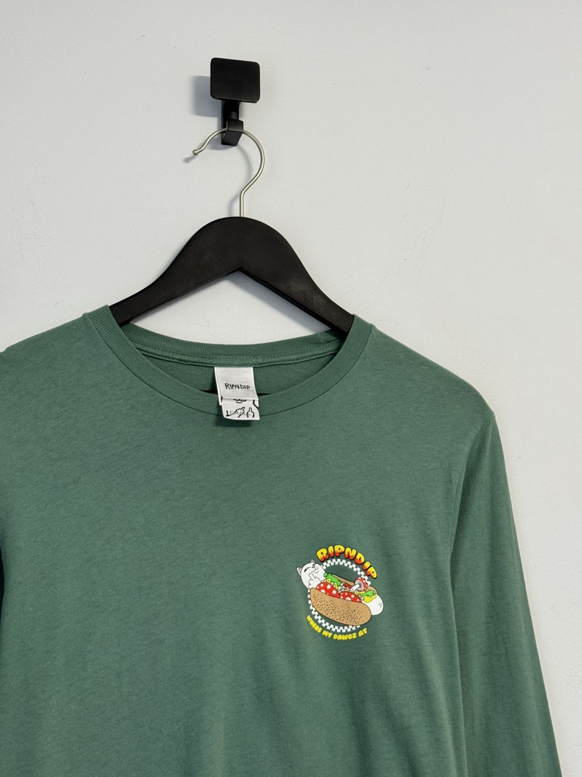 RIPNDIP Rip N Dip Men’s Small Long sleeve T-shirt Skateboarding Size US S / EU 44-46 / 1 - 3 Thumbnail