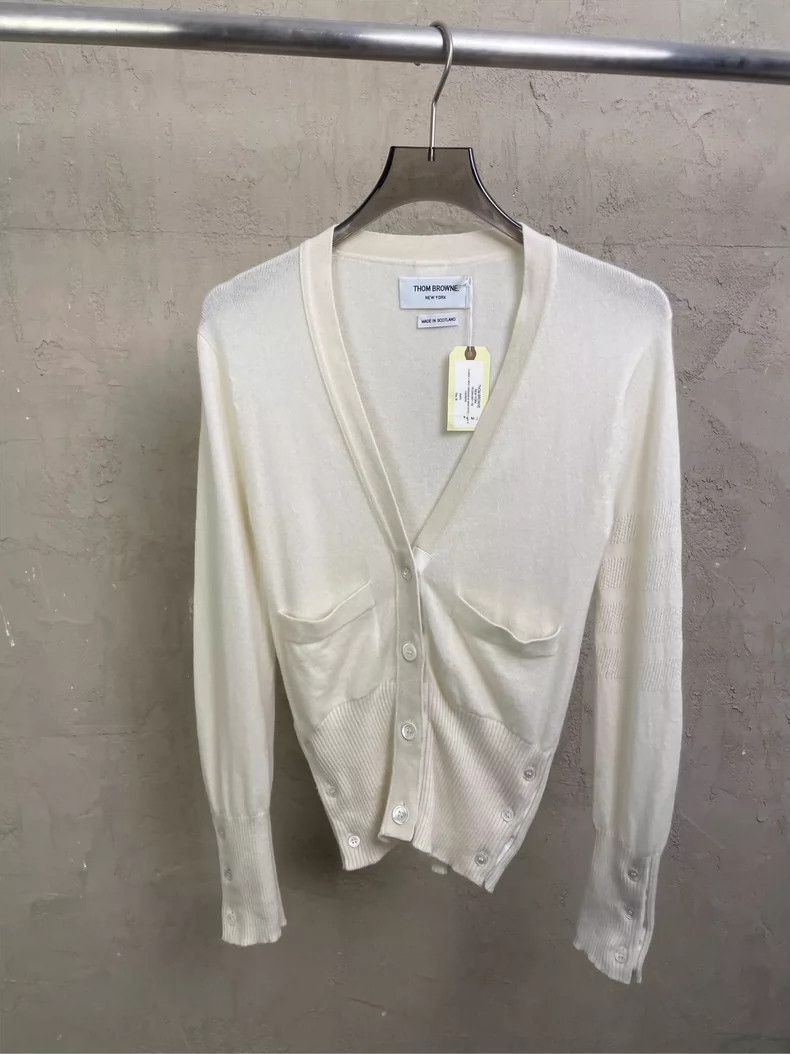 Thom Browne Thom Browne Cashmere cardigan Size XS / US 0-2 / IT 36-38 - 1 Thumbnail