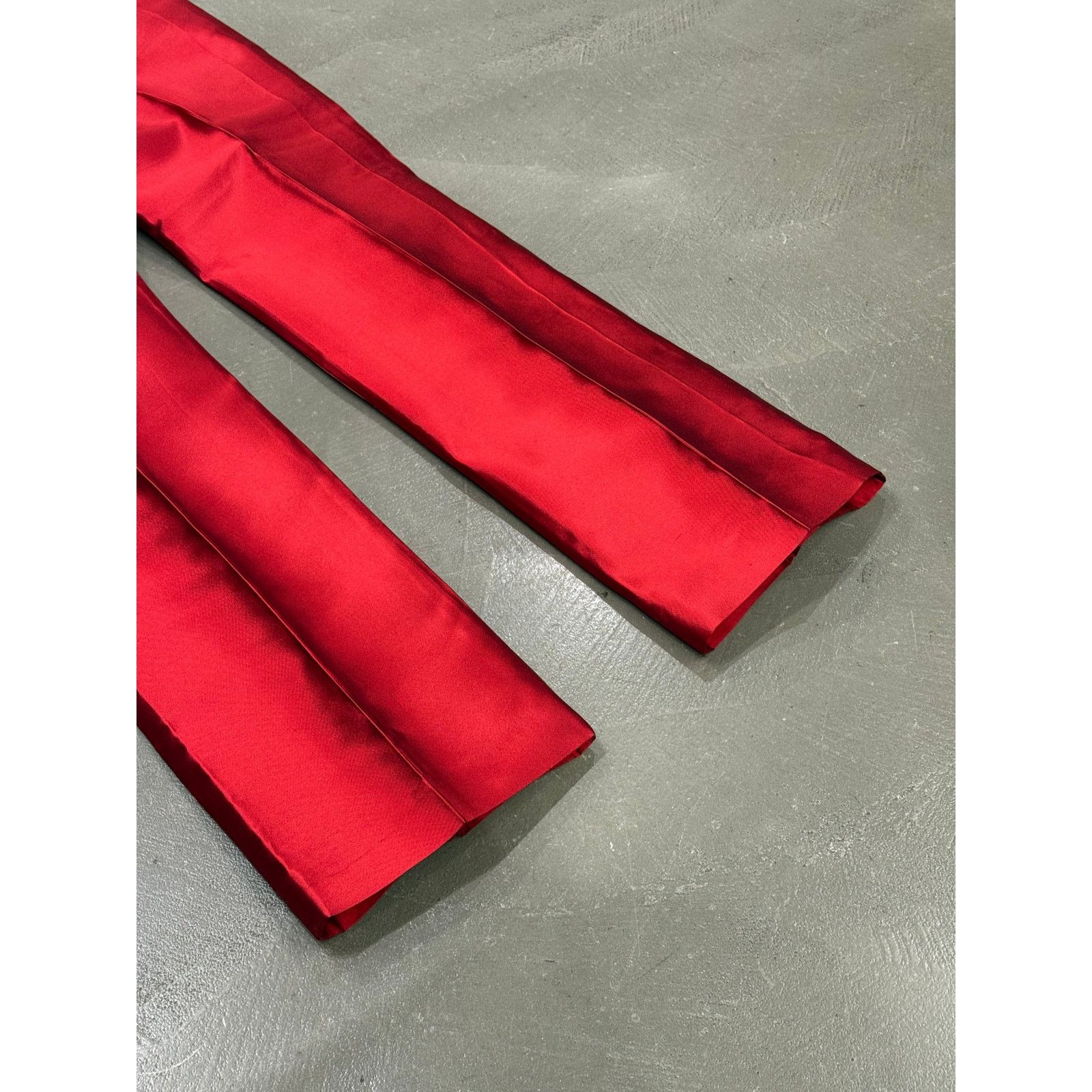 Versace 1990s Gianni Versace iridescent flared silk pants Size 27" / US 4 / IT 40 - 4 Thumbnail