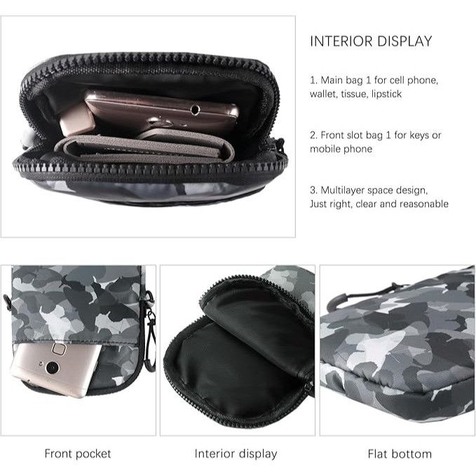 Other Lightweight Small Crossbody bag Cell Phone Pouch Travel Pouc Size ONE SIZE - 3 Thumbnail