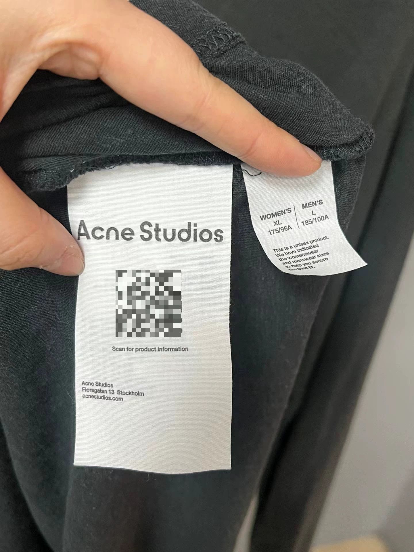 Acne Studios Acne Studios 1996 Long-Sleeve Shirt, Size XL / US 12-14 / IT 48-50 - 3 Thumbnail