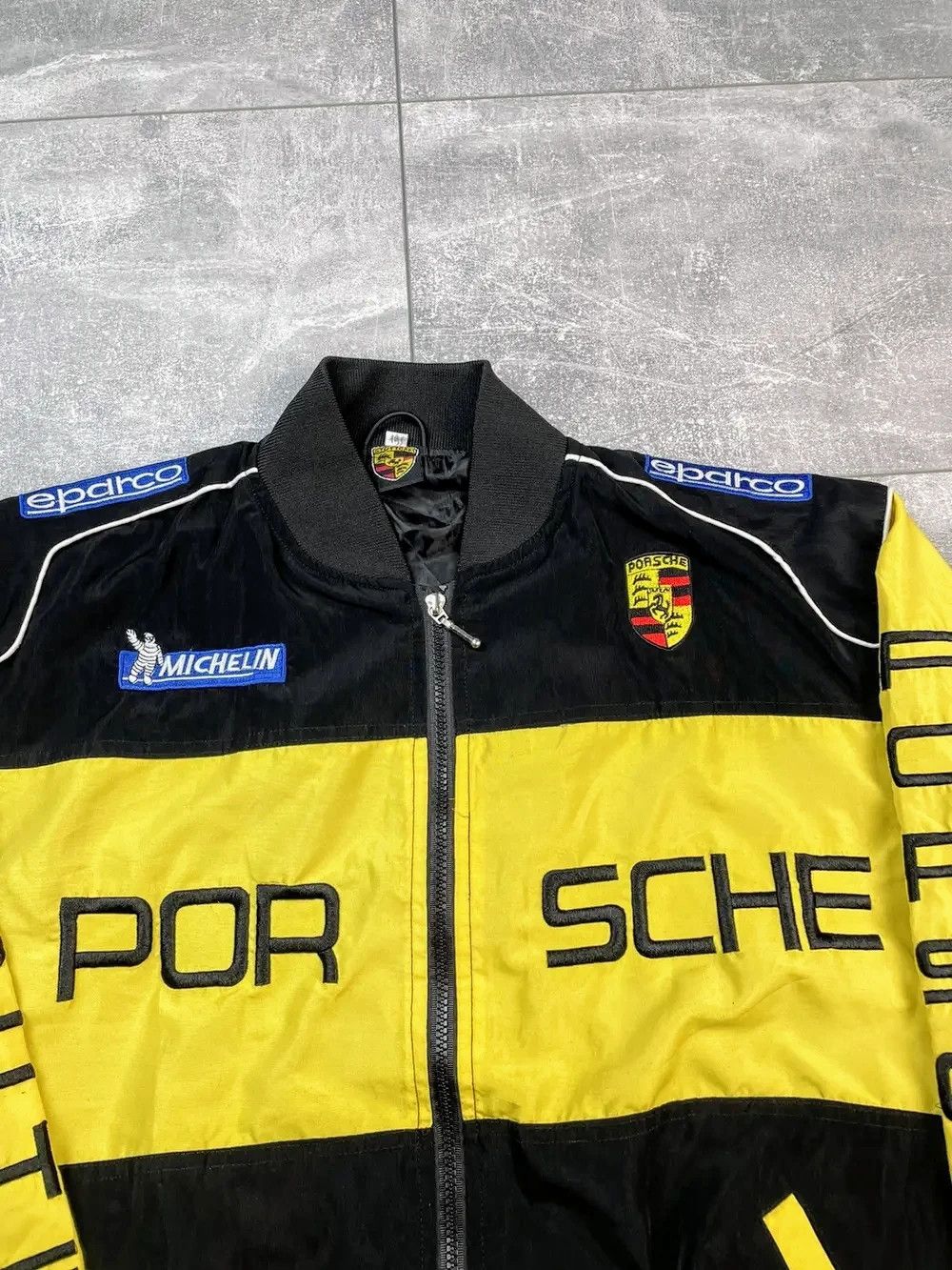 NASCAR 💀🔥 PORSCHE 💥💸 F1 Unisex Y2K Adults Racing Jacket Vintage Size US L / EU 52-54 / 3 - 4 Thumbnail