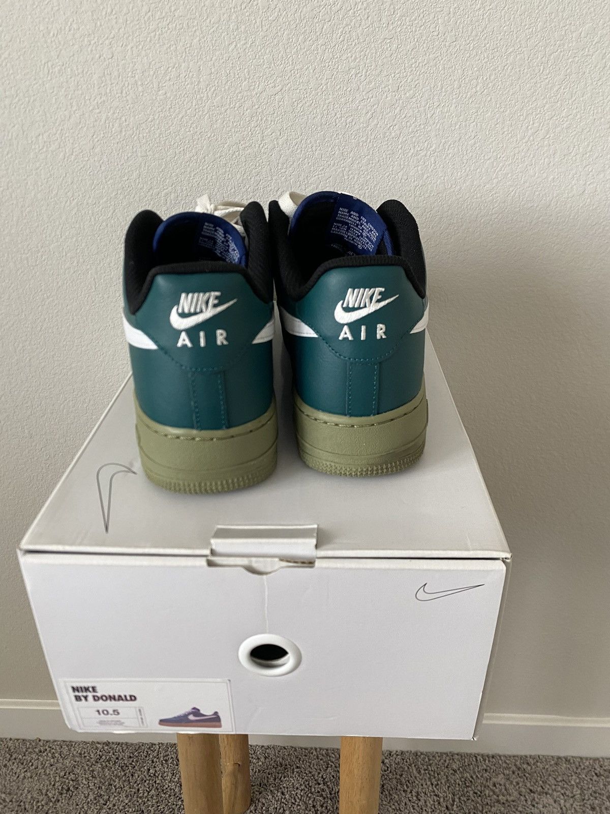 Nike Nike ID custom Air Force One size 10.5 Size US 10.5 / EU 43-44 - 4 Thumbnail