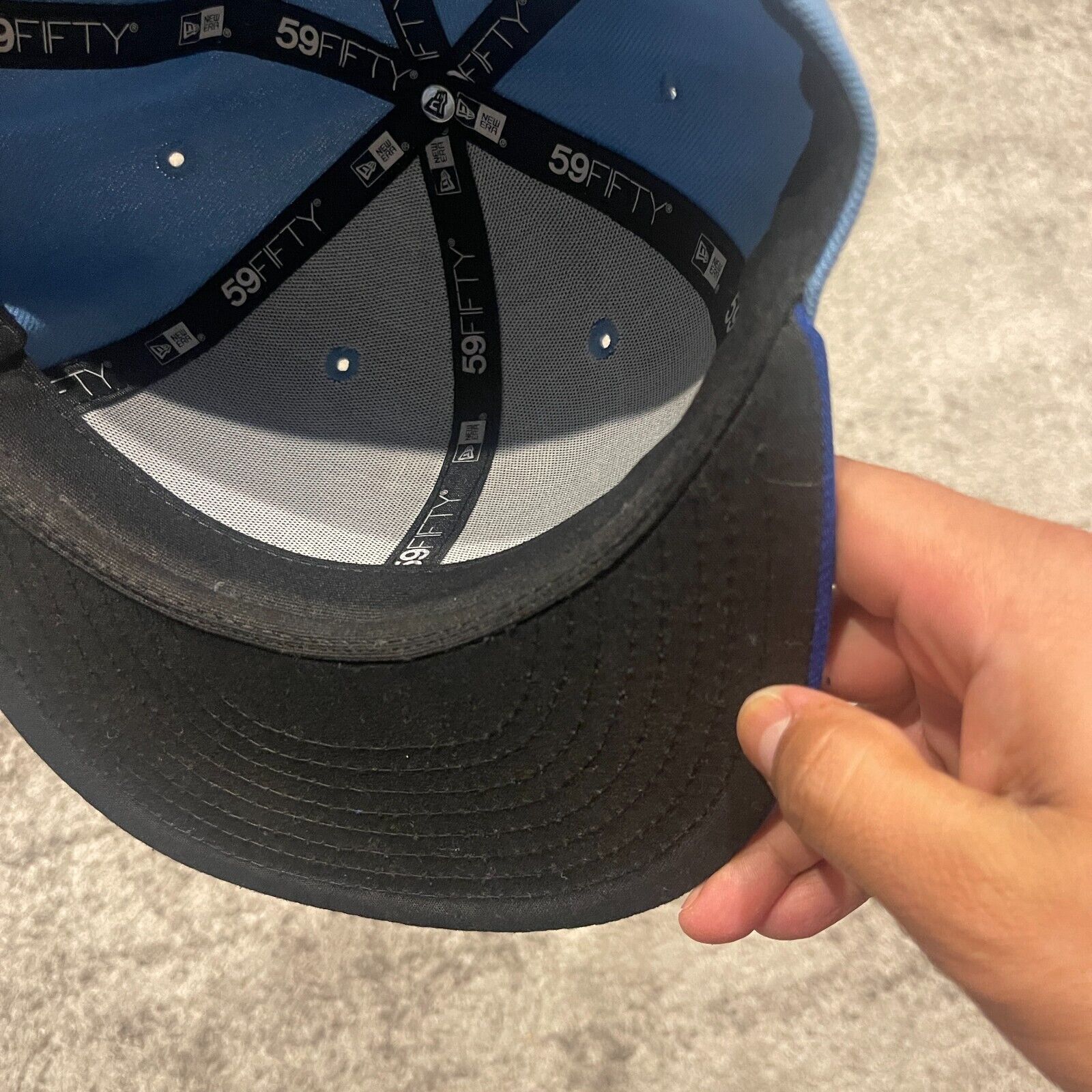 New Era Texas Rangers Authentic Collection Alt 2 Hat Cap size 7 1/8 Size ONE SIZE - 7 Thumbnail
