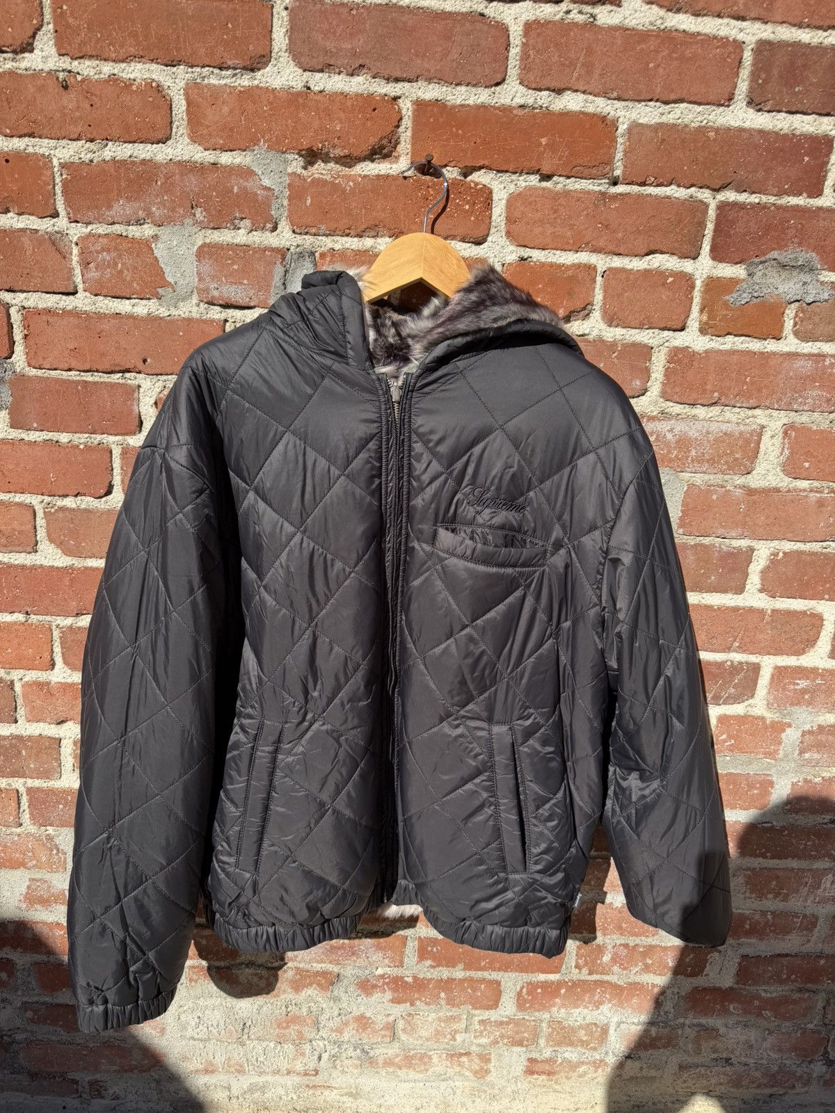 Supreme Supreme Faux Fur Reversible Jacket Size US L / EU 52-54 / 3 - 8 Thumbnail