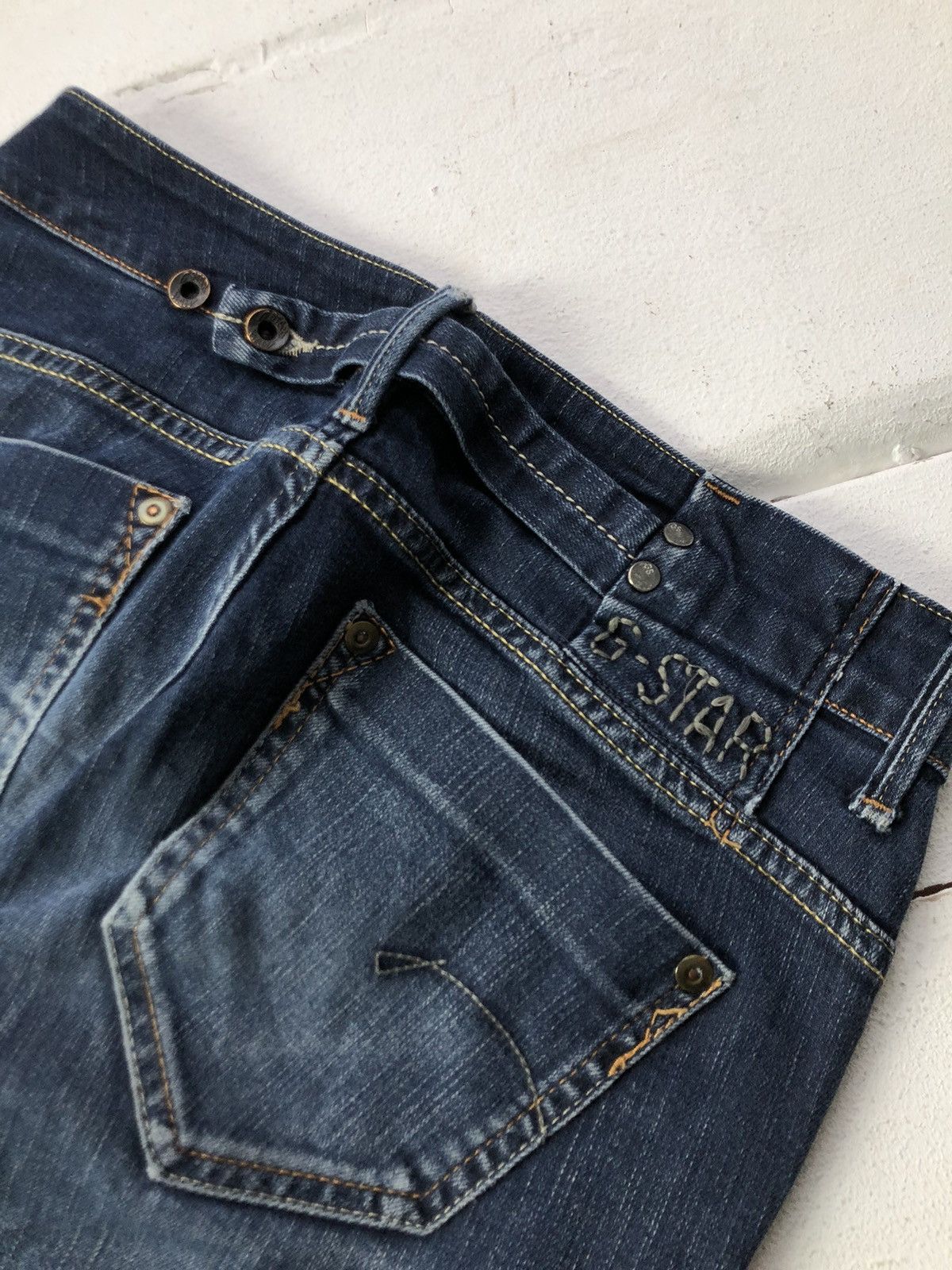 G-Star PUNK G STAR RAW OPIUM BAGGY OPIUM GRANGE VINTAGE Y2k Size 29" - 4 Thumbnail