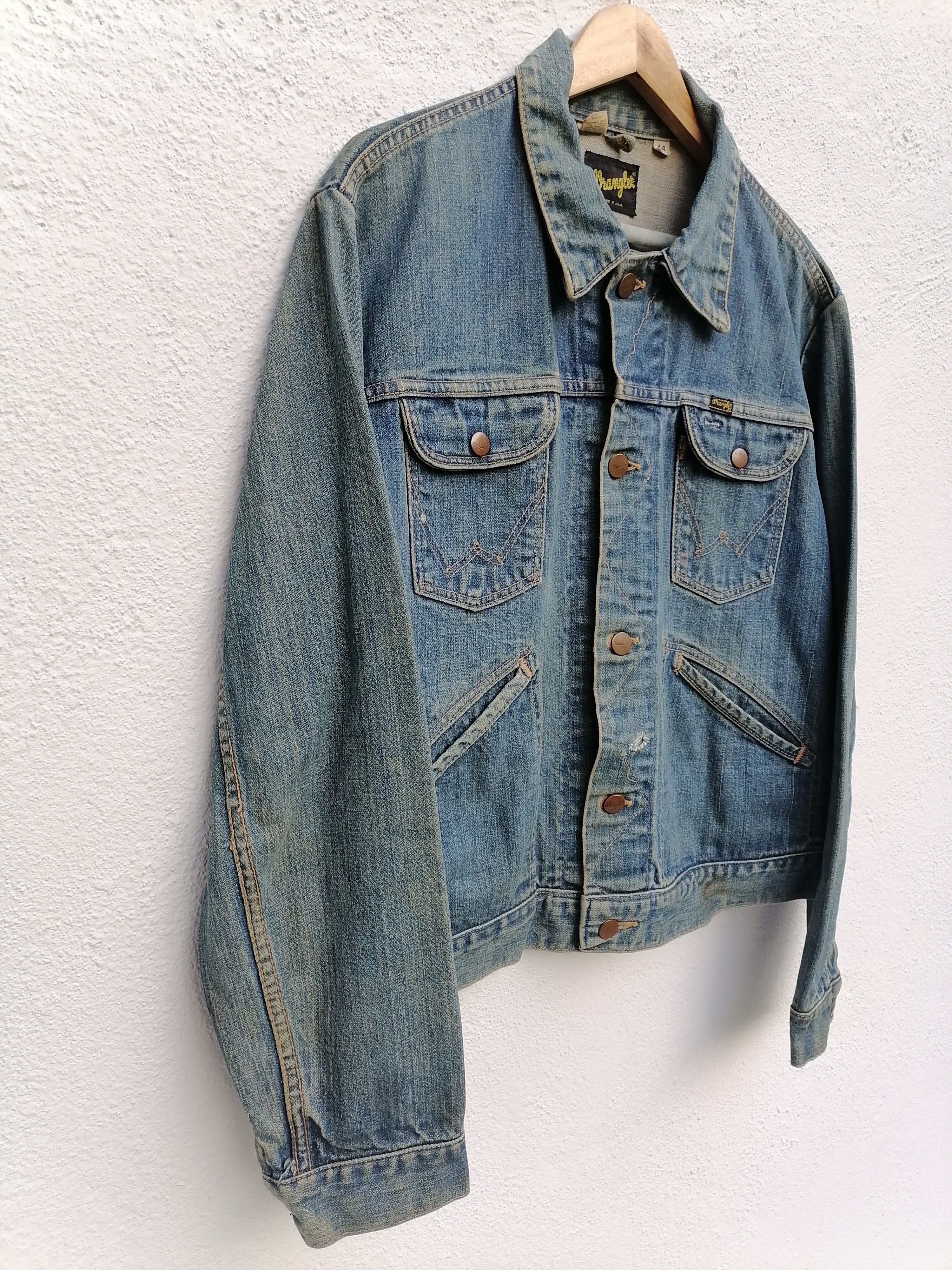 Vintage × Wrangler Vintage Wrangler Denim Jackets Size US M / EU 48-50 / 2 - 3 Thumbnail