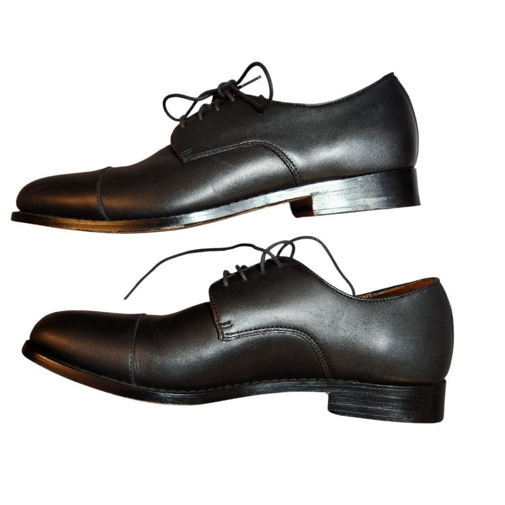 J.Crew J.Crew Mens Black Leather Oxfords Shoes Size 10 Size US 10 / EU 43 - 3 Thumbnail