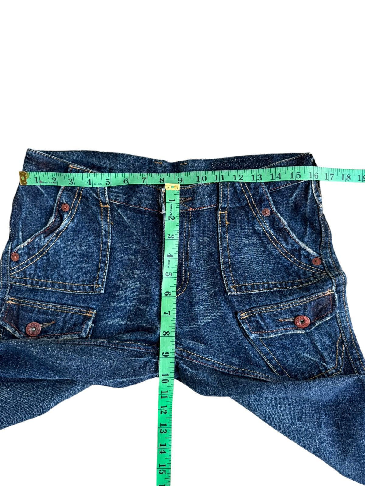 Japanese Brand ⚡️Vintage Japanese Brand Brappers Super Flare Jeans Size US 31 - 14 Thumbnail