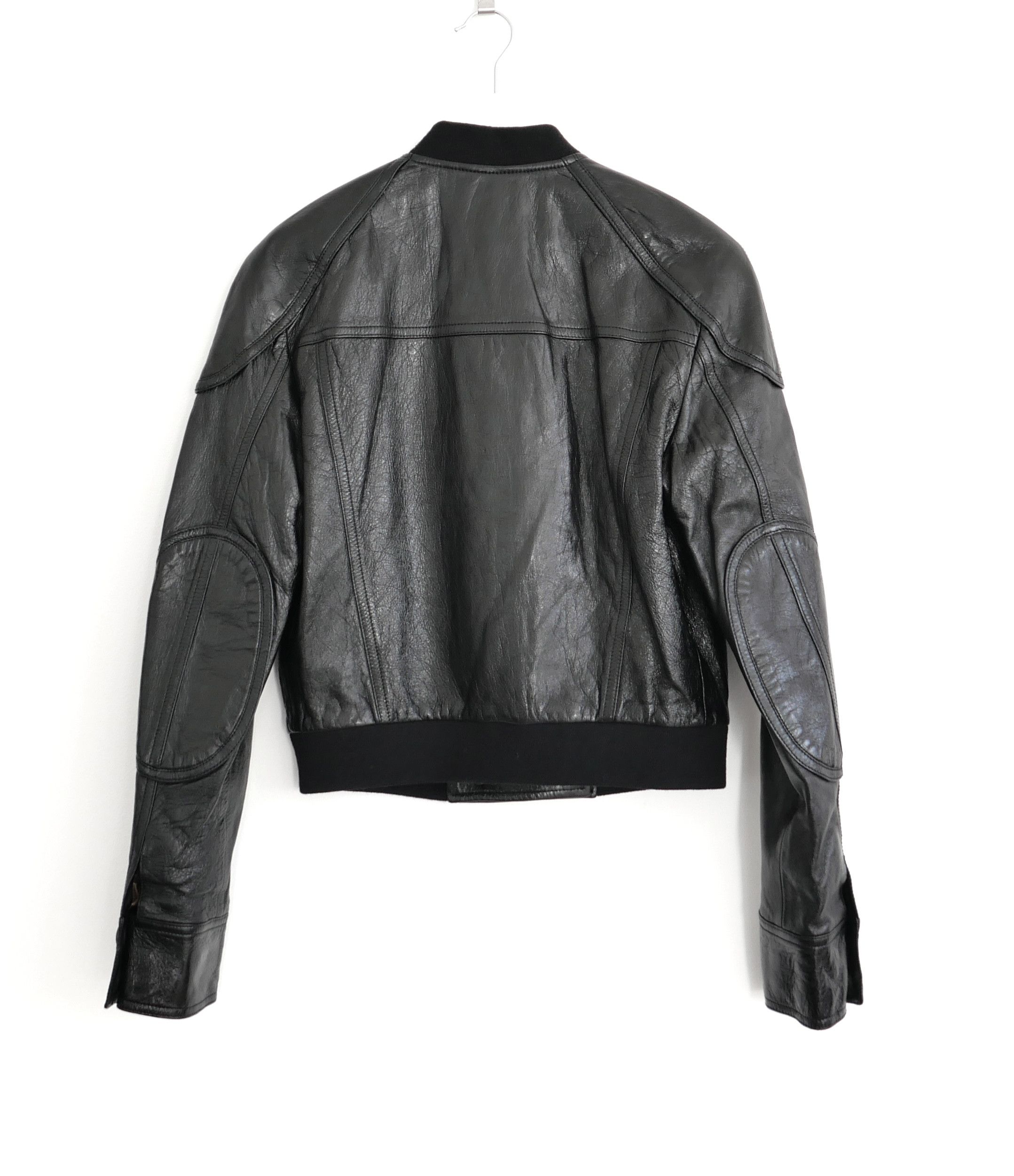 Louis Vuitton Louis Vuitton Monogram Lined Leather Bomber Jacket Size XS / US 0-2 / IT 36-38 - 6 Thumbnail