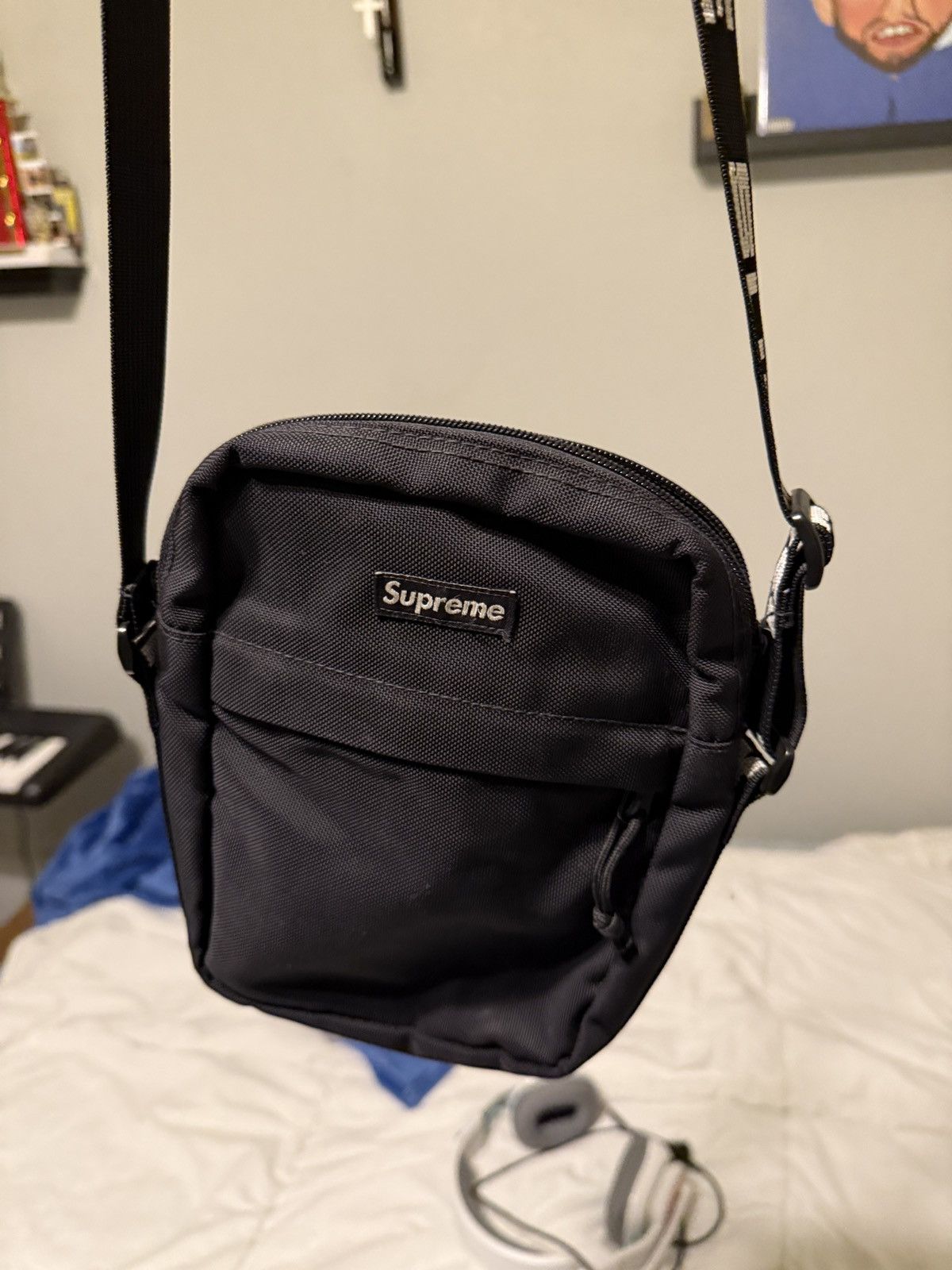 Supreme Supreme Black Shoulder Bag SS18 Size ONE SIZE - 3 Thumbnail
