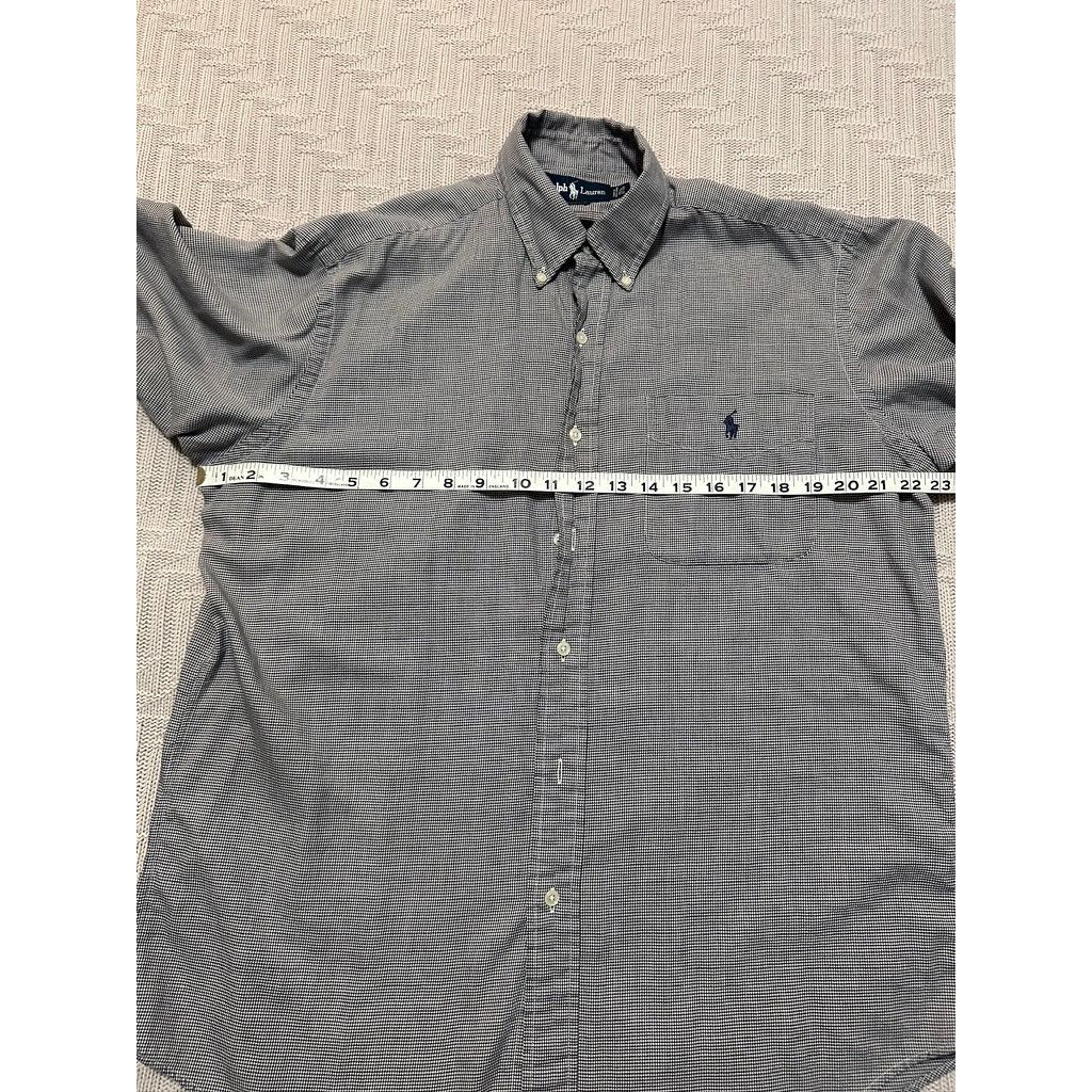 Ralph Lauren Ralph Lauren navy houndstooth Yarmouth button down size 15.5 Size US M / EU 48-50 / 2 - 6 Thumbnail