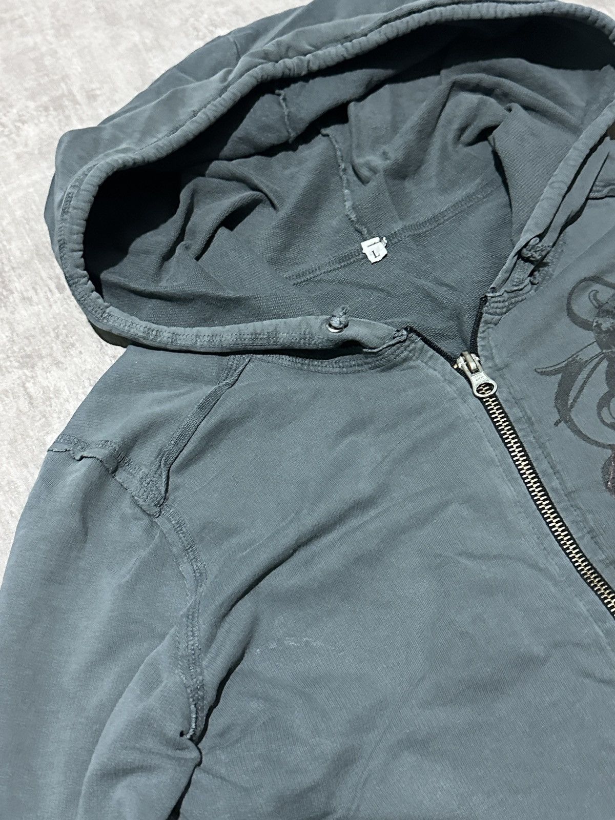 Hysteric Glamour Crazy Y2K LGB Style Zip Hoodie ISWN Size US L / EU 52-54 / 3 - 4 Thumbnail