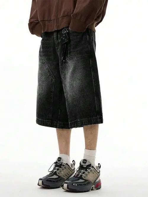Japanese Brand × Vintage GOTH Vintage RETRO washed jorts shorts Size US 32 / EU 48 - 2 Thumbnail