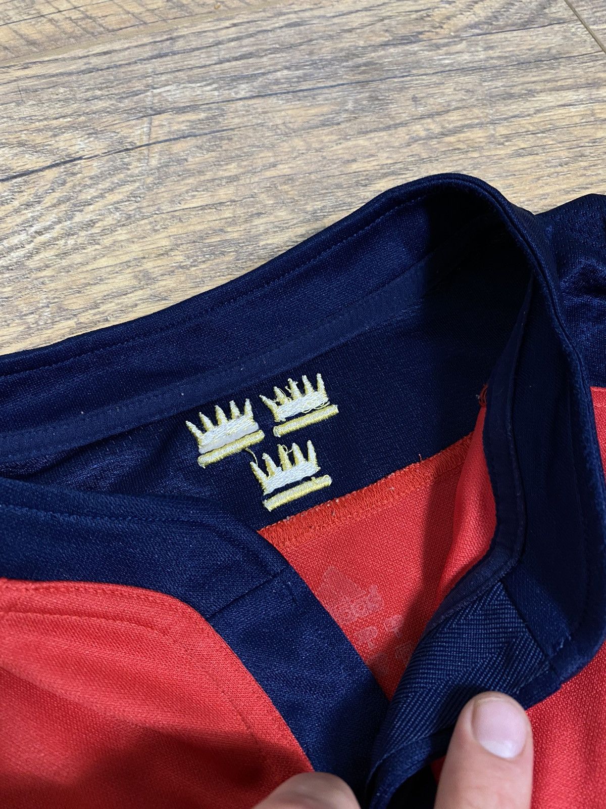 Adidas Adidas Munster Rugby Jersey Red Toyota Authentic Size US L / EU 52-54 / 3 - 5 Thumbnail